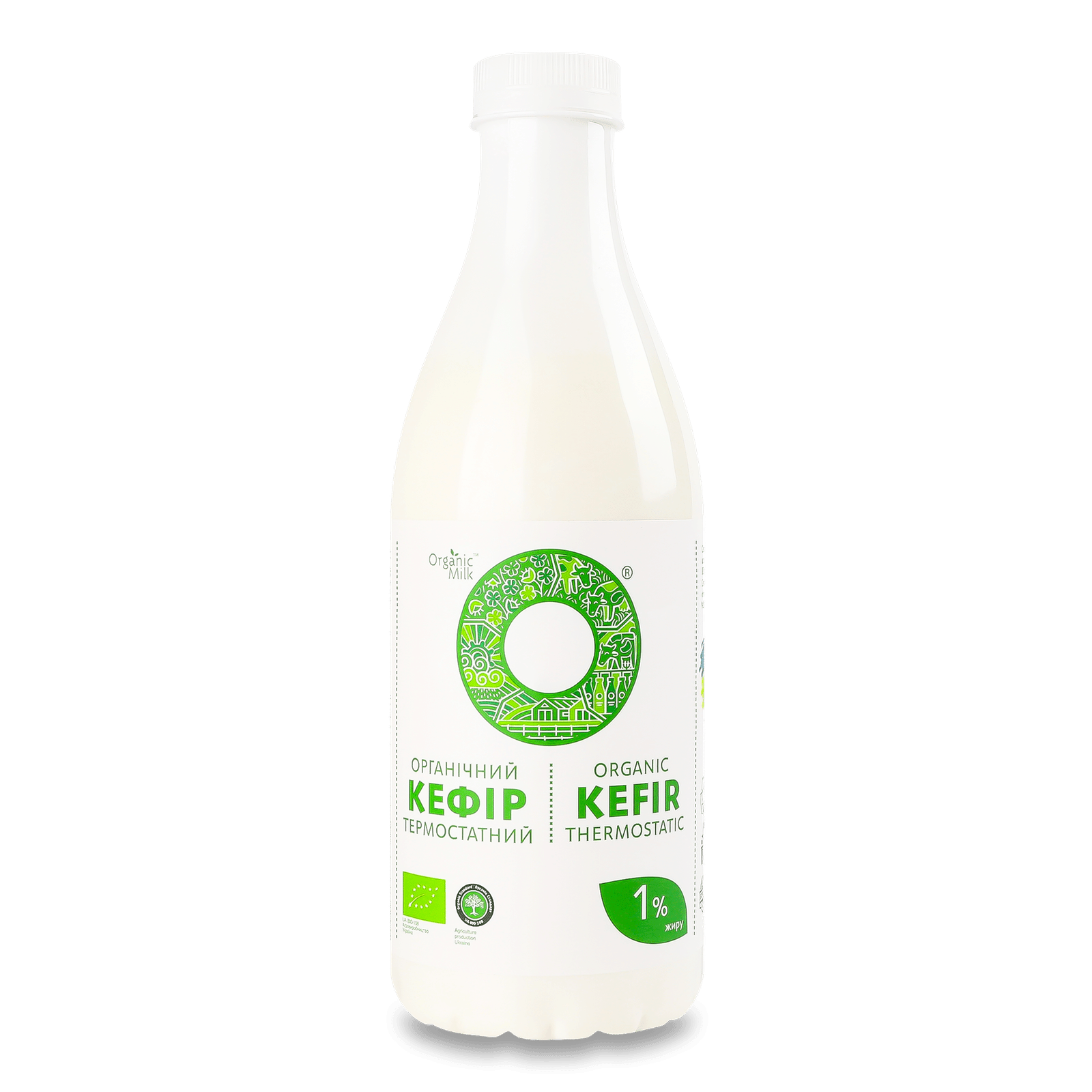 Кефір Organic Milk термостатний органічний 1% - 1