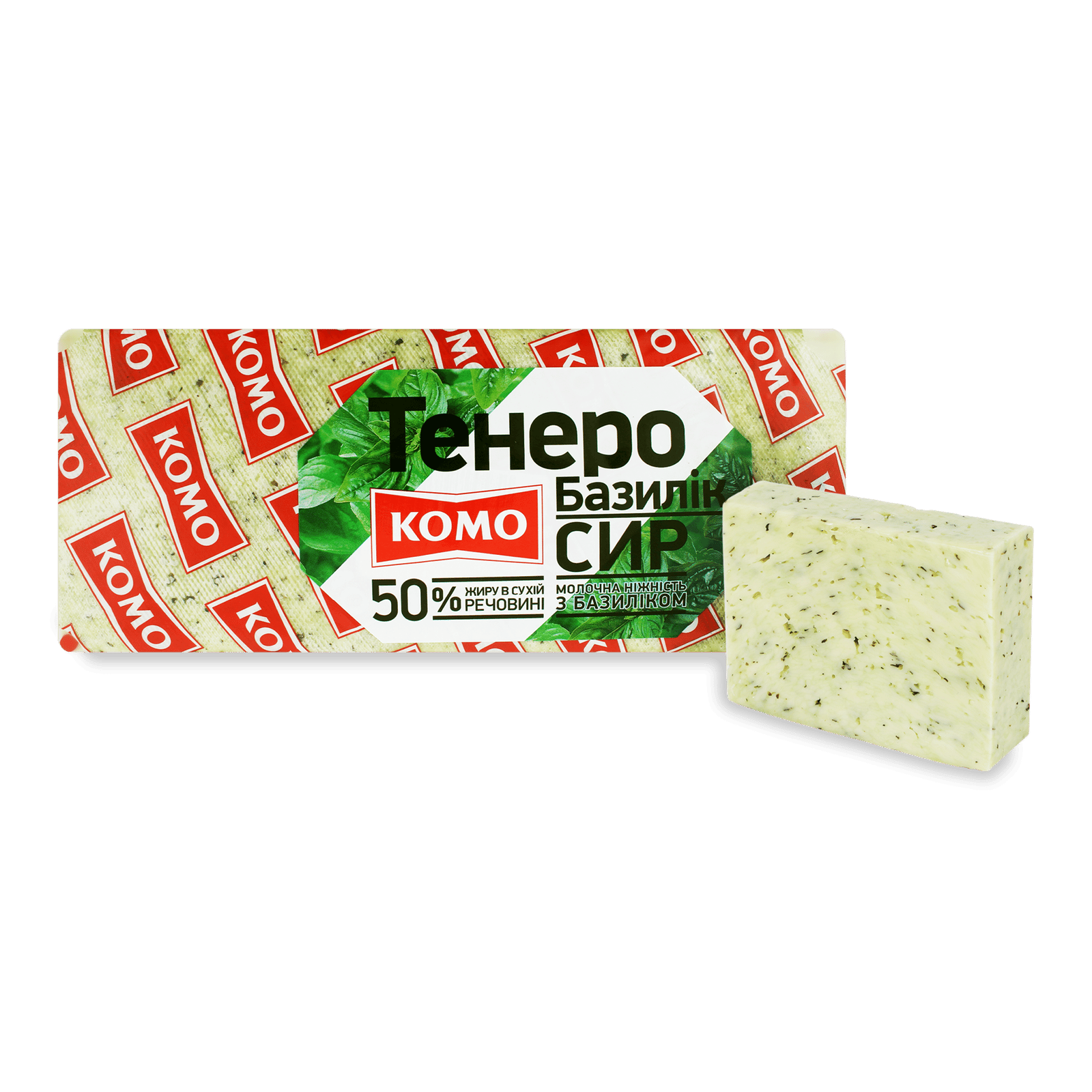 Сир «Комо» «Тенеро» базилік 50%, брус - 1
