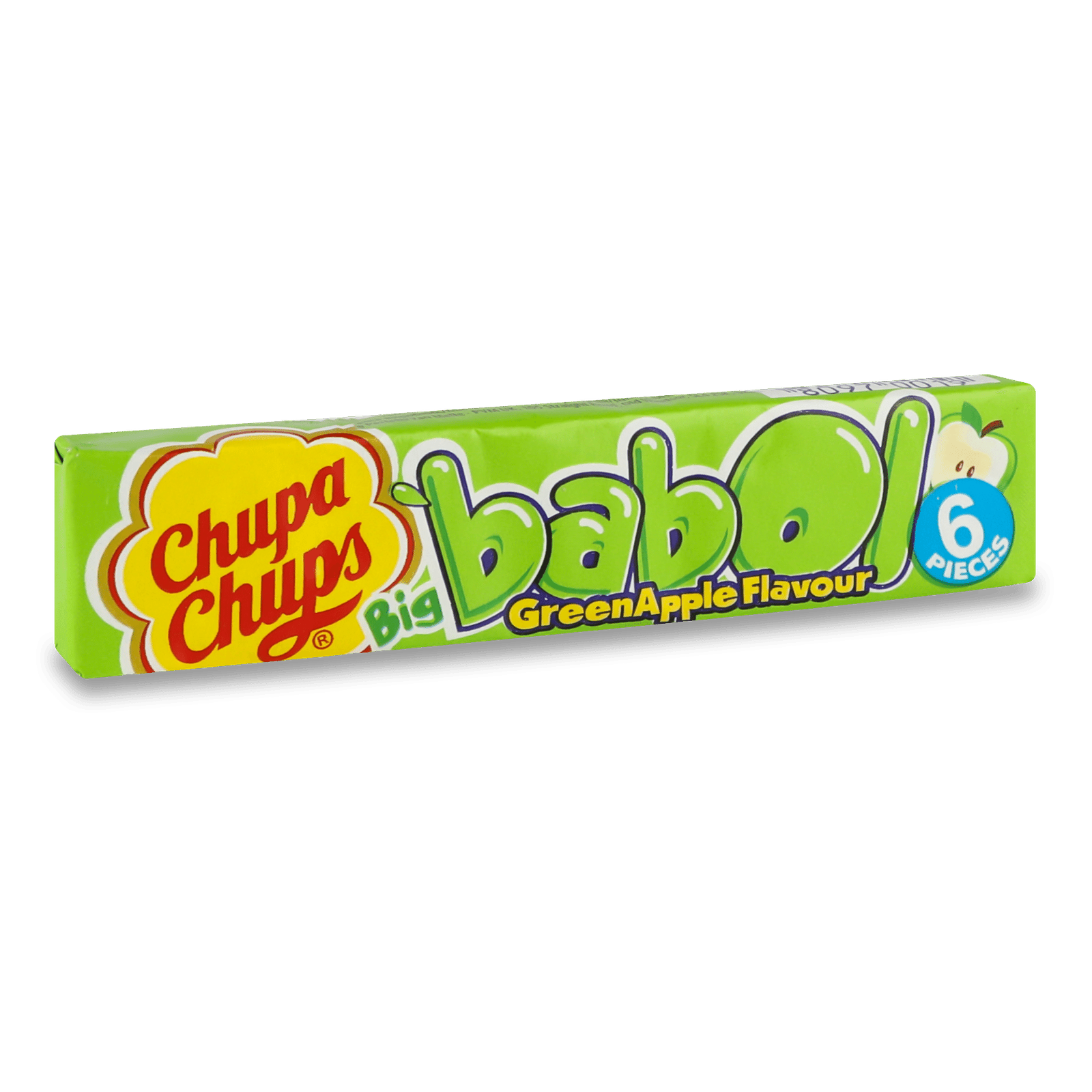 Гумка жувальна Chupa Chups Big Babol зі смаком зеленого яблука - 1