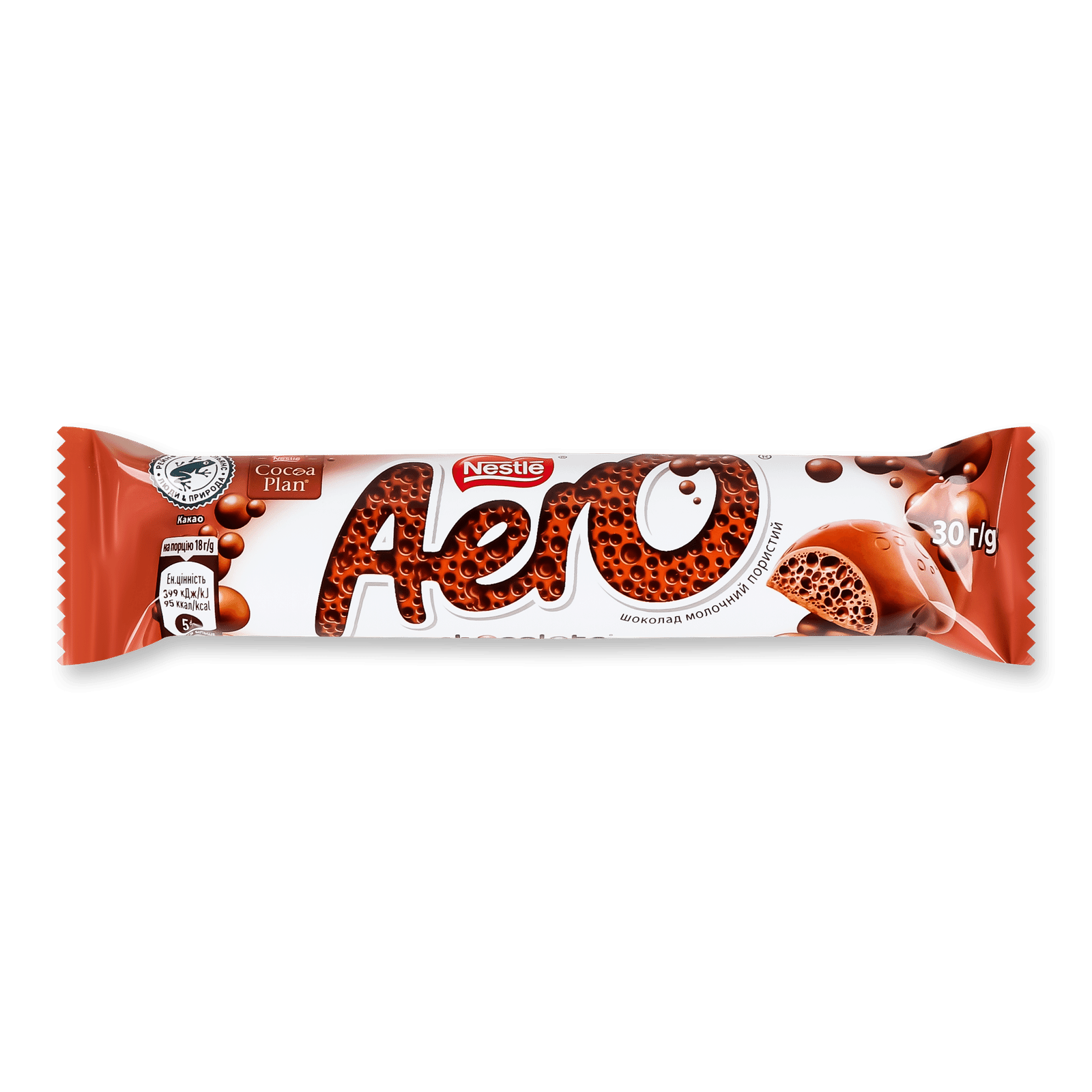 Батончик Aero у молочному шоколаді - 1
