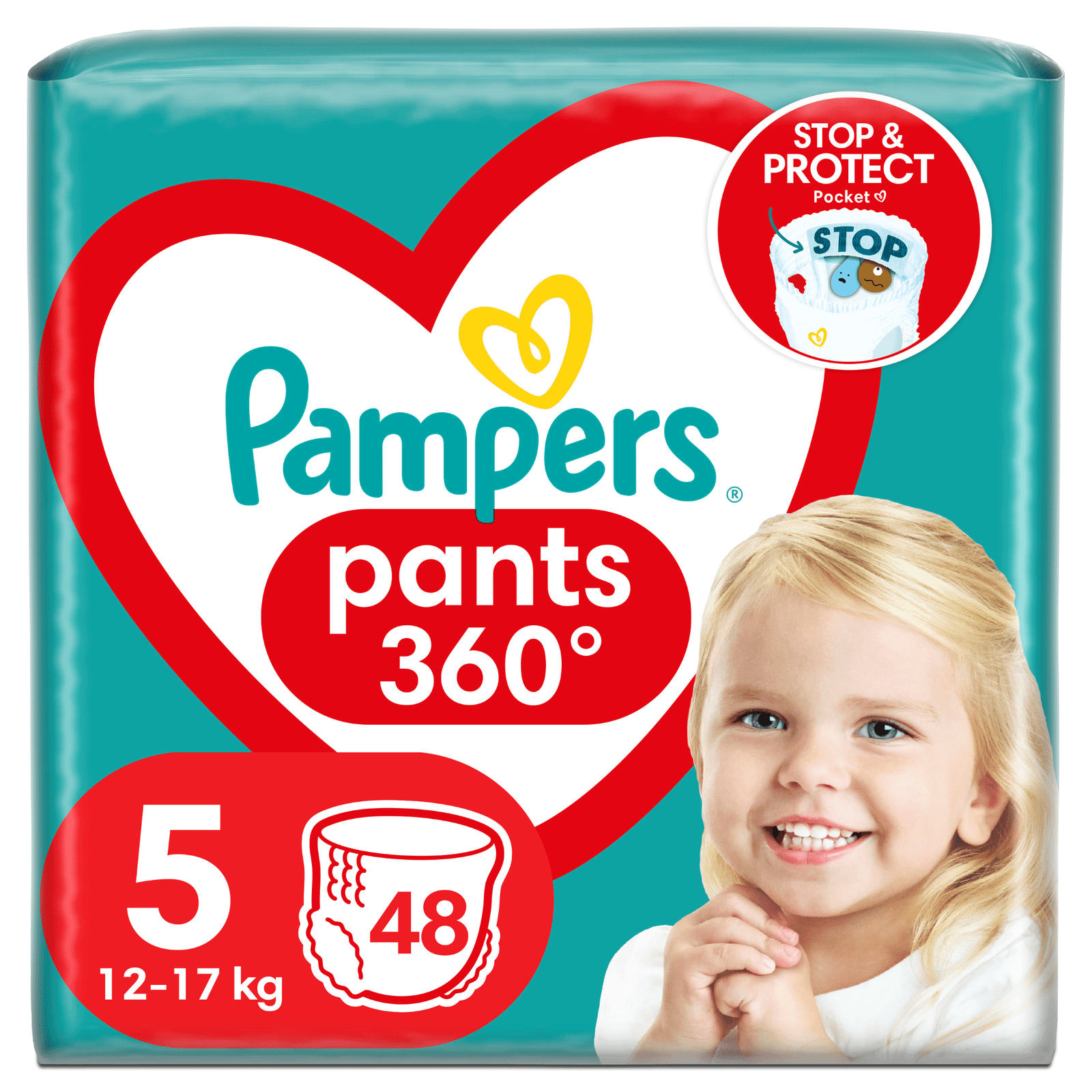 Підгузки-трусики Pampers Pants 5 (12-17 кг) - 1