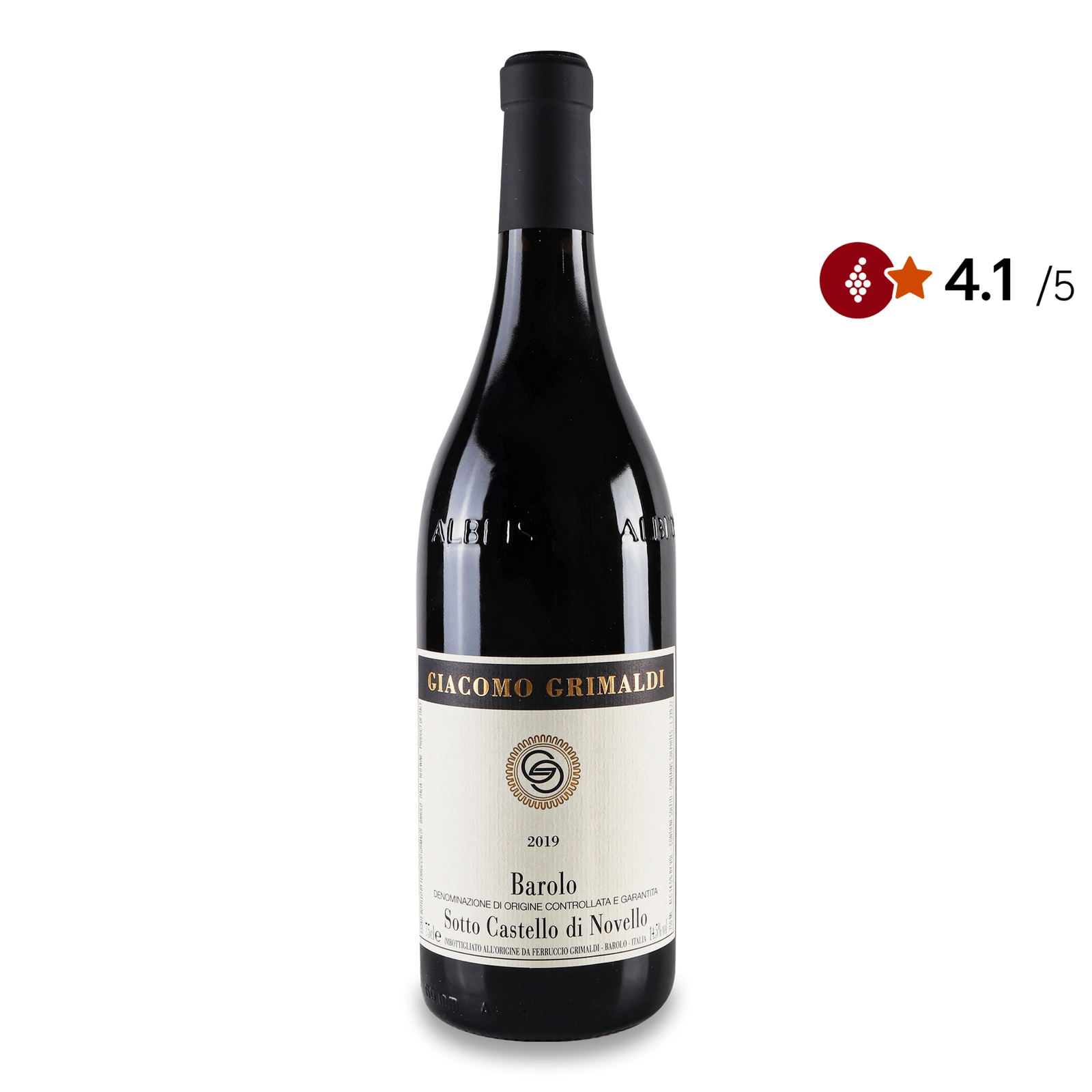 Вино Grimaldi Barolo Sotto Castello diNovello - 1