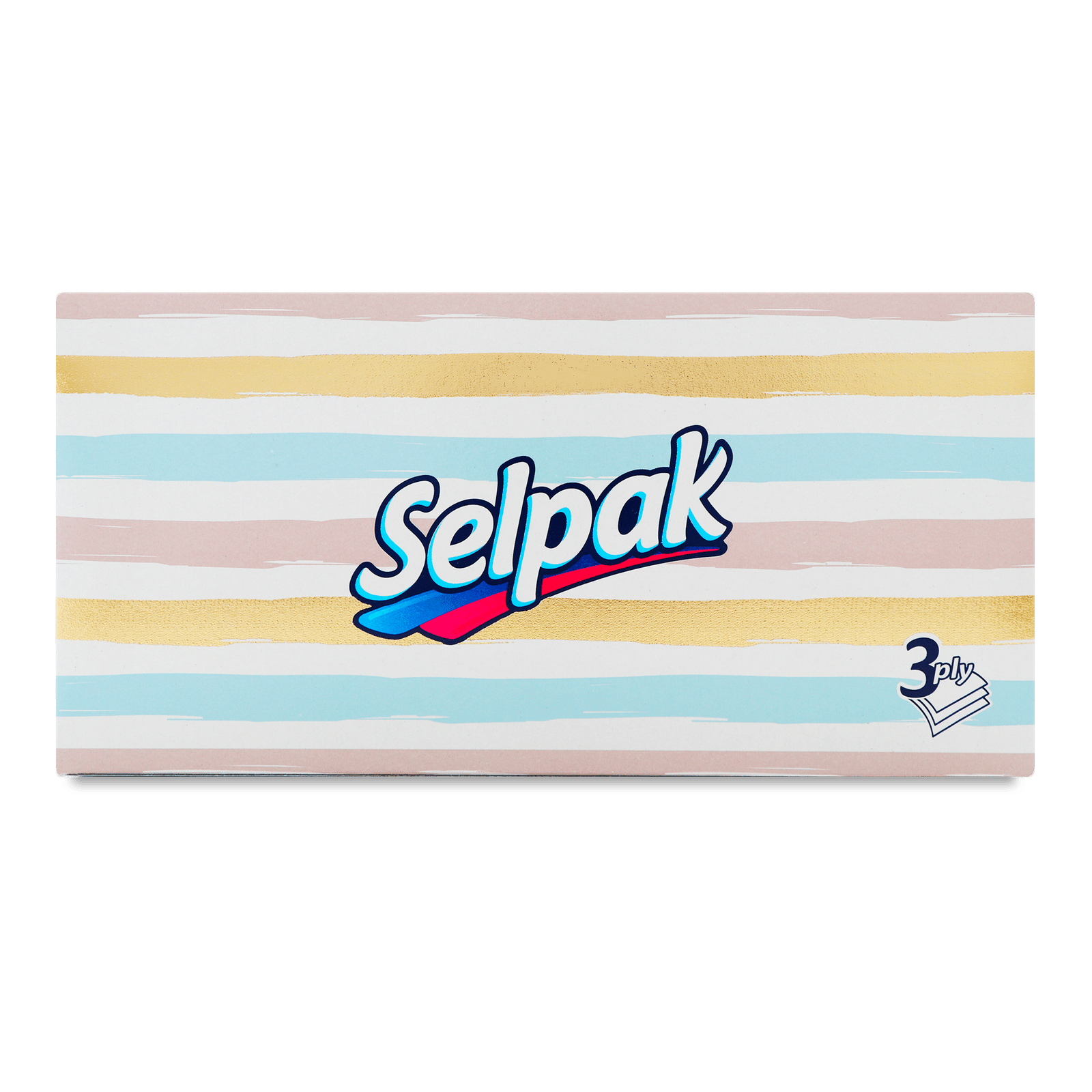 Серветки Maxi Selpak 3-шарові в коробці - 1