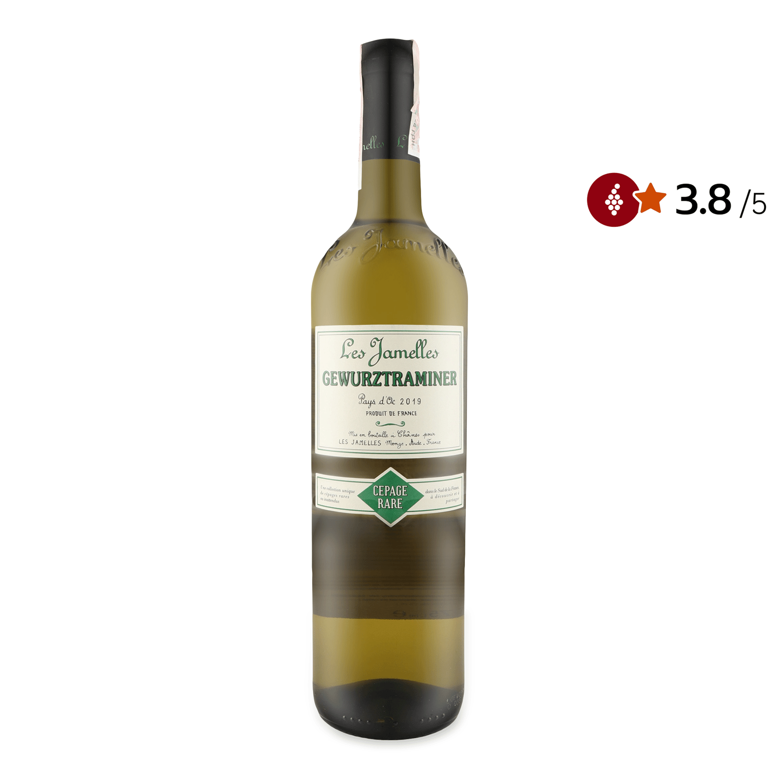 Вино Les Jamelles Gewurztraminer - 1