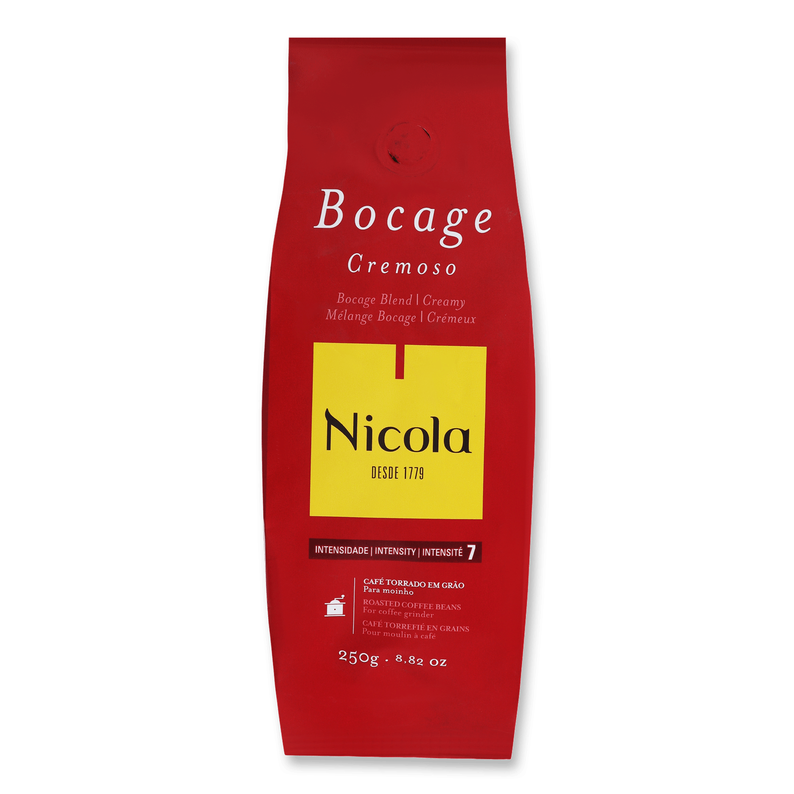 Кава в зернах Nicola Bocage cremoso смажена - 1
