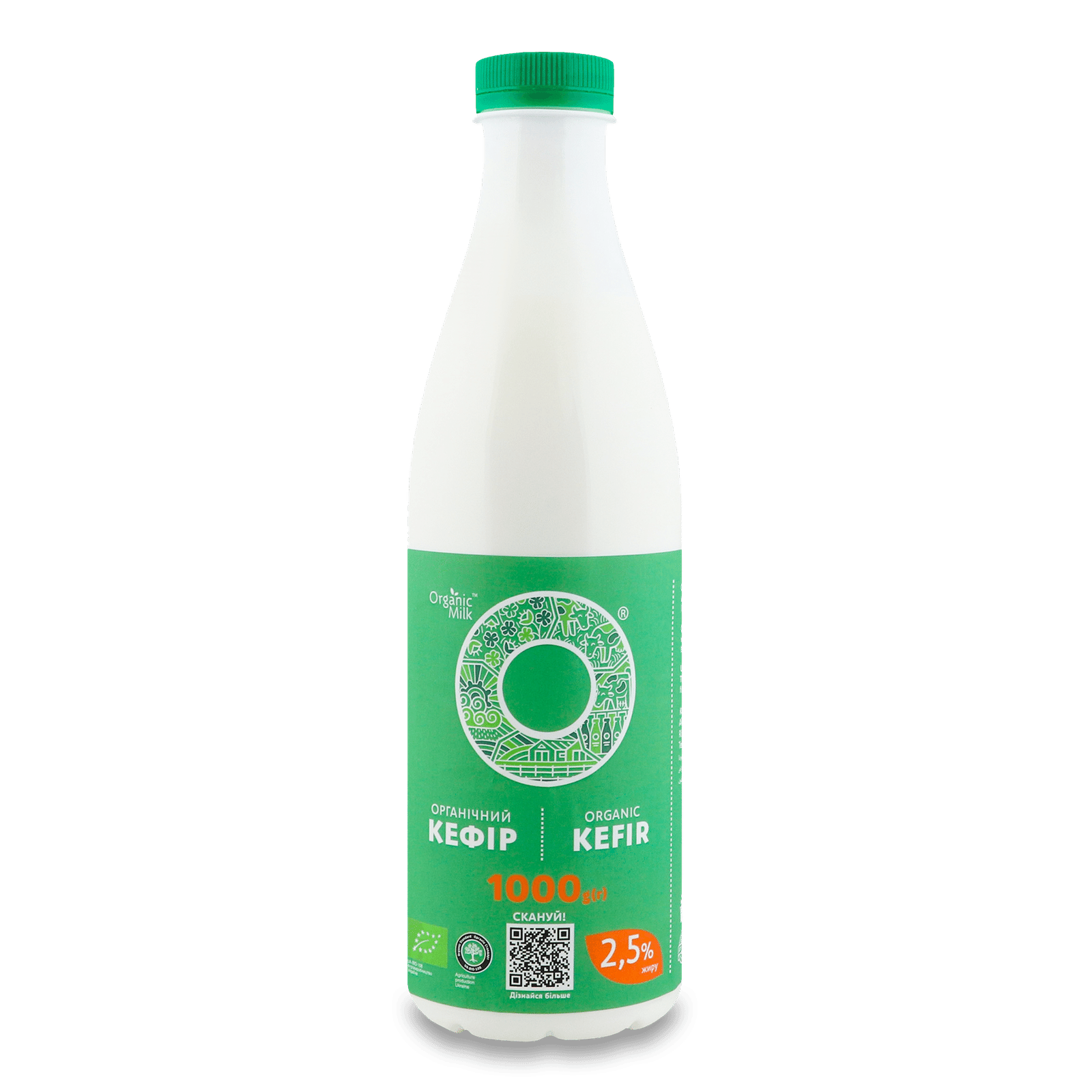 Кефір Organic Milk органічний 2,5% - 1