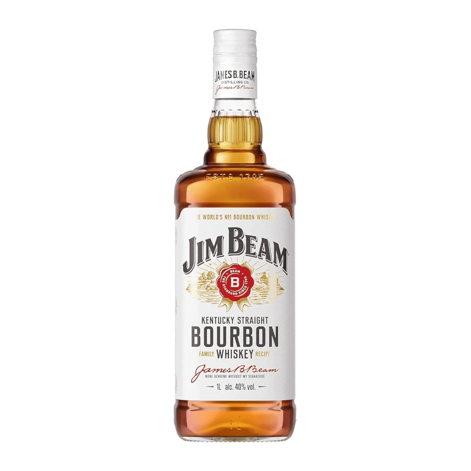 Віскі Jim Beam Kentucky Straight Bourbon - 1