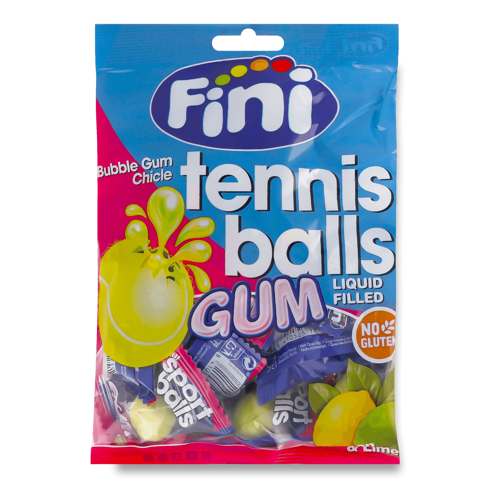Гумка жувальна Finni тенісний м'яч - 1
