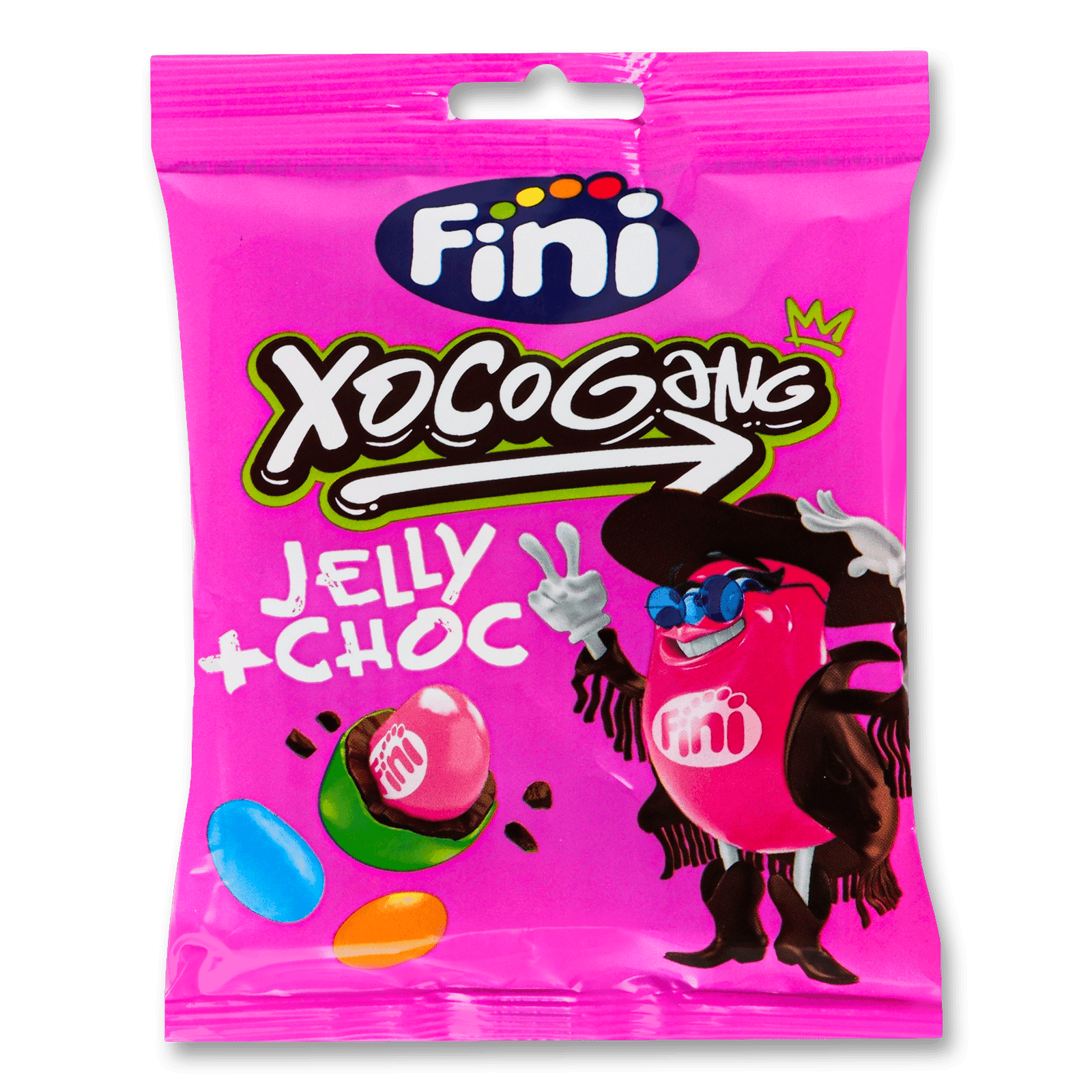Цукерки Fini Xocogang боби в молочному шоколаді - 1