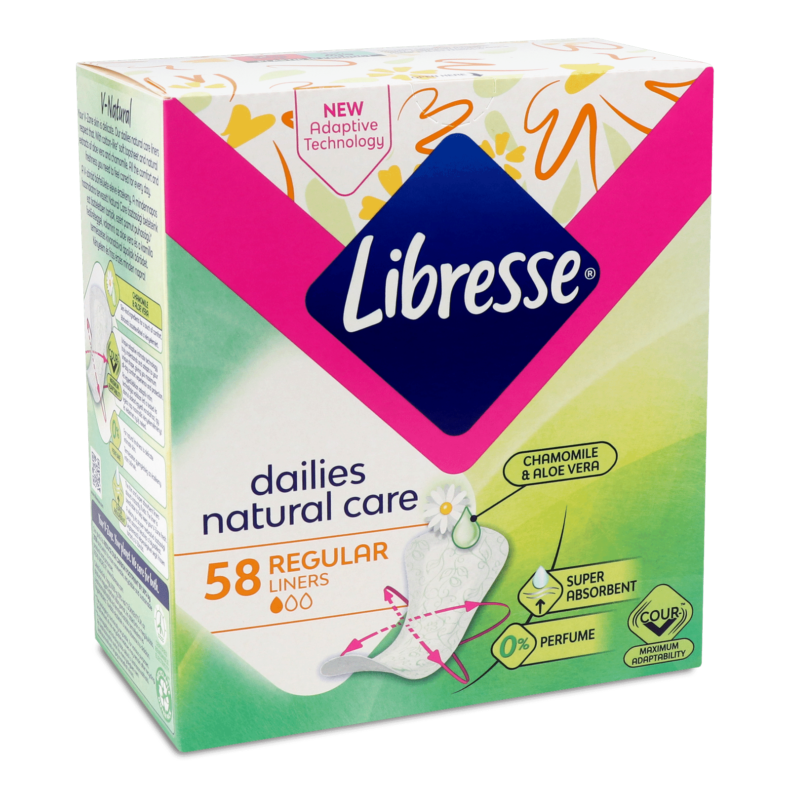 Прокладки щоденні Libresse Natural Care Normal - 1