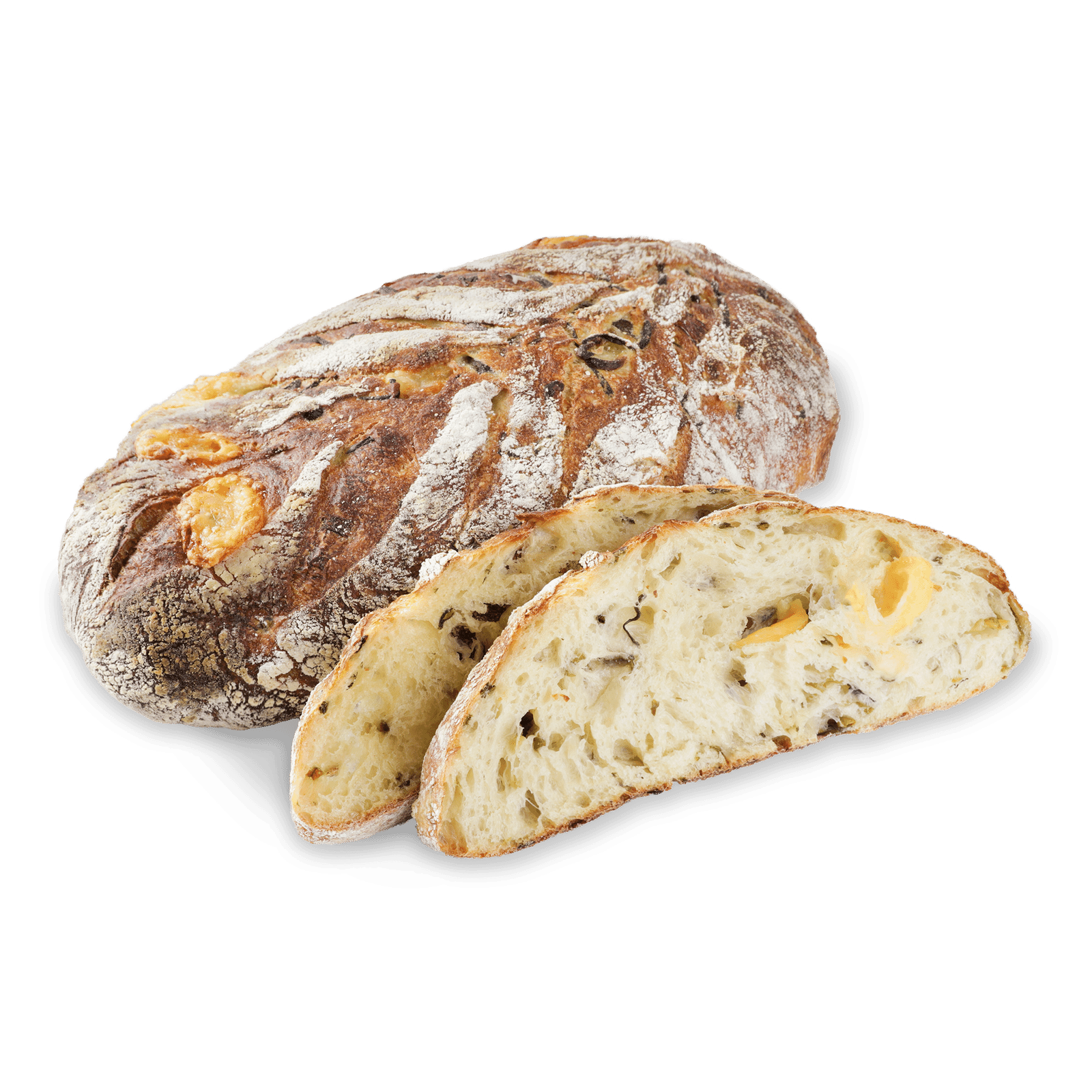 Хліб «Крафтяр» подовий з сиром і цибулею - 1