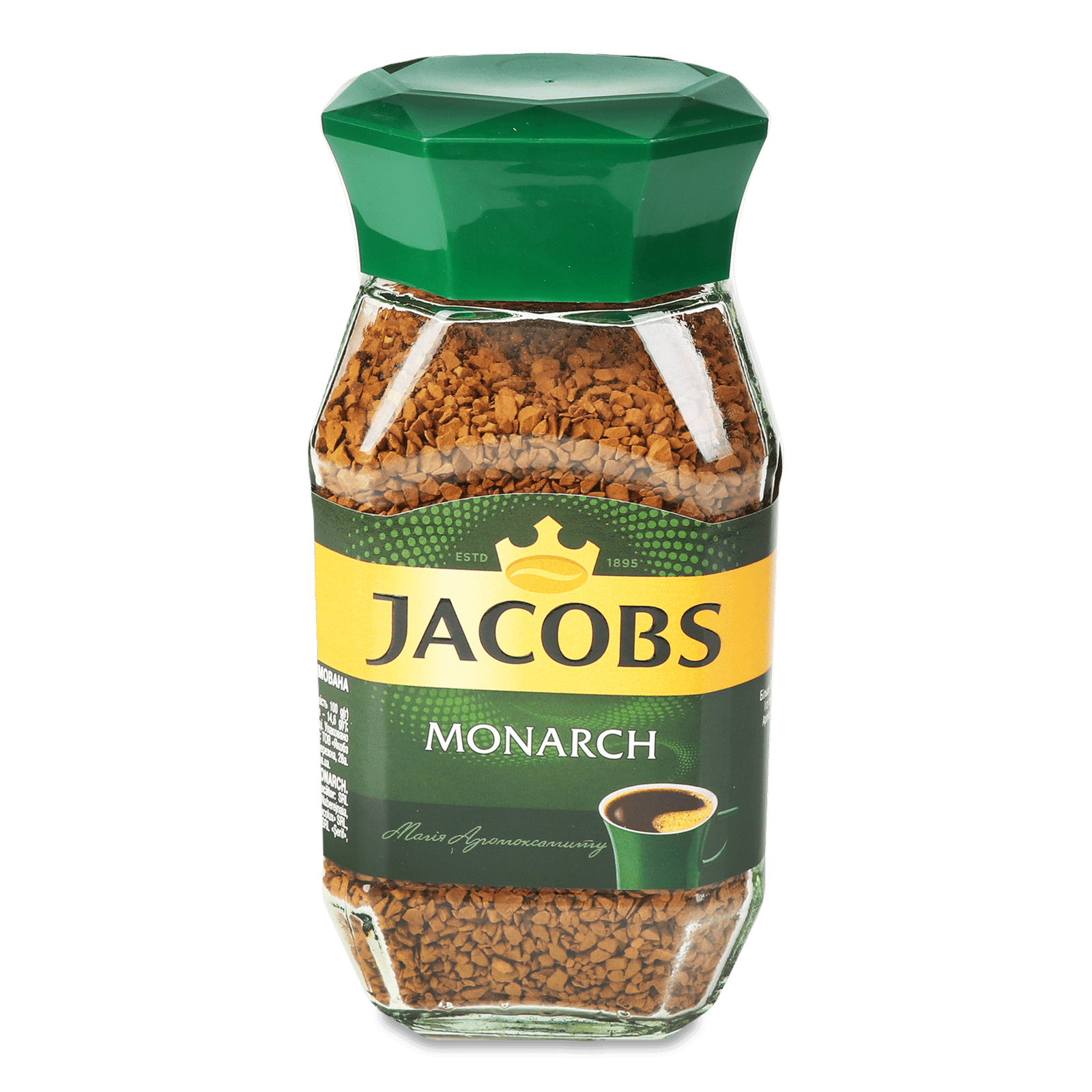Кава розчинна Jacobs Monarch натуральна сублімована с/б - 1