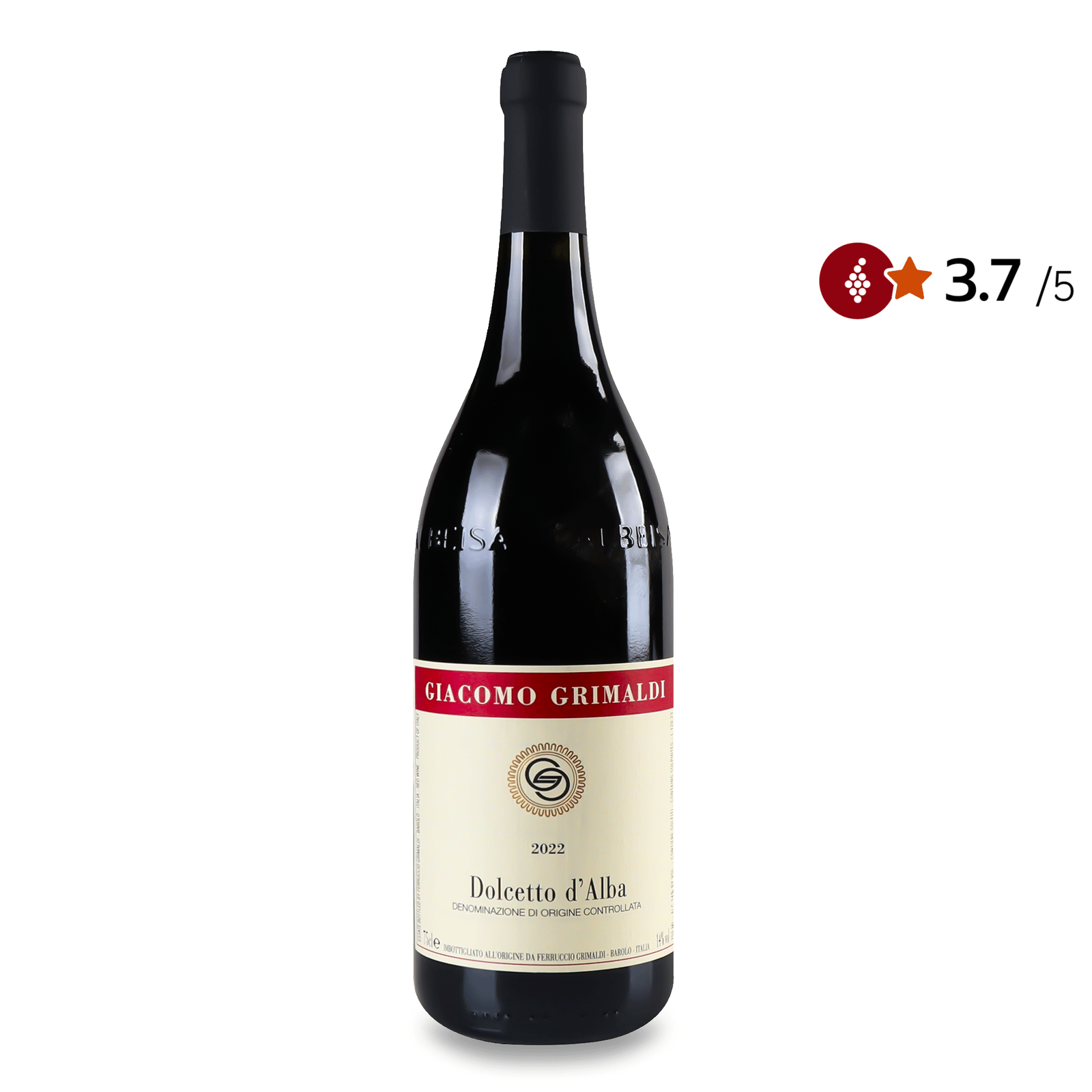 Вино Giacomo Grimaldi Dolcetto d'Alba - 1