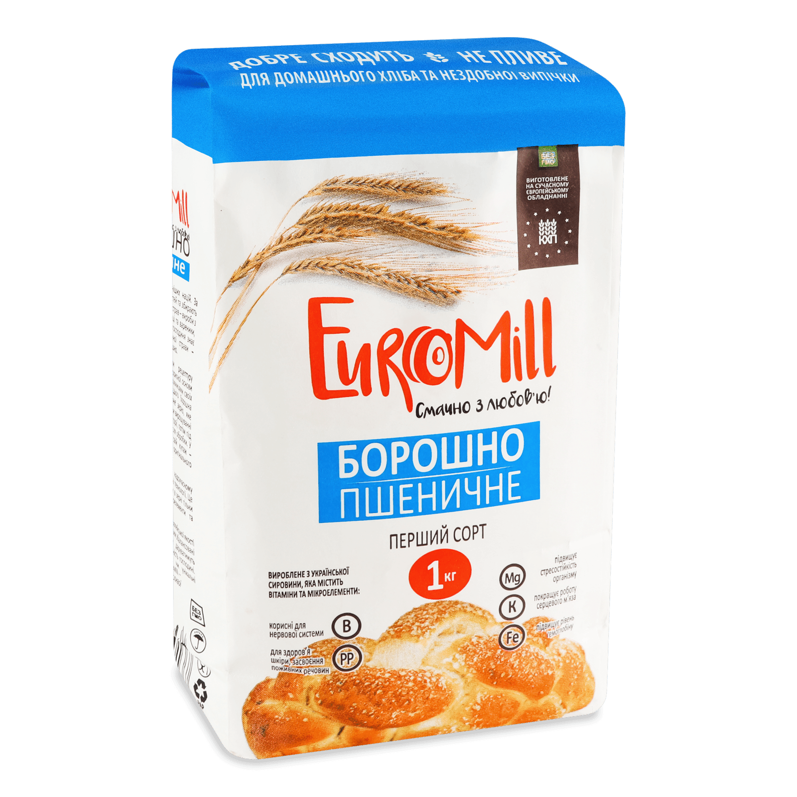 Борошно EuroMill пшеничне 1-й ґатунок - 1