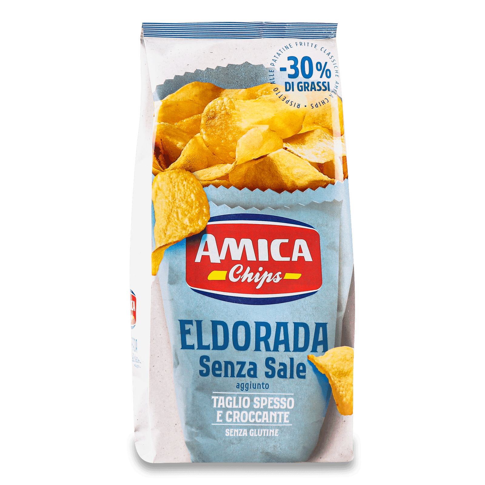 Чипси Amica картопляні без додавання солі - 1