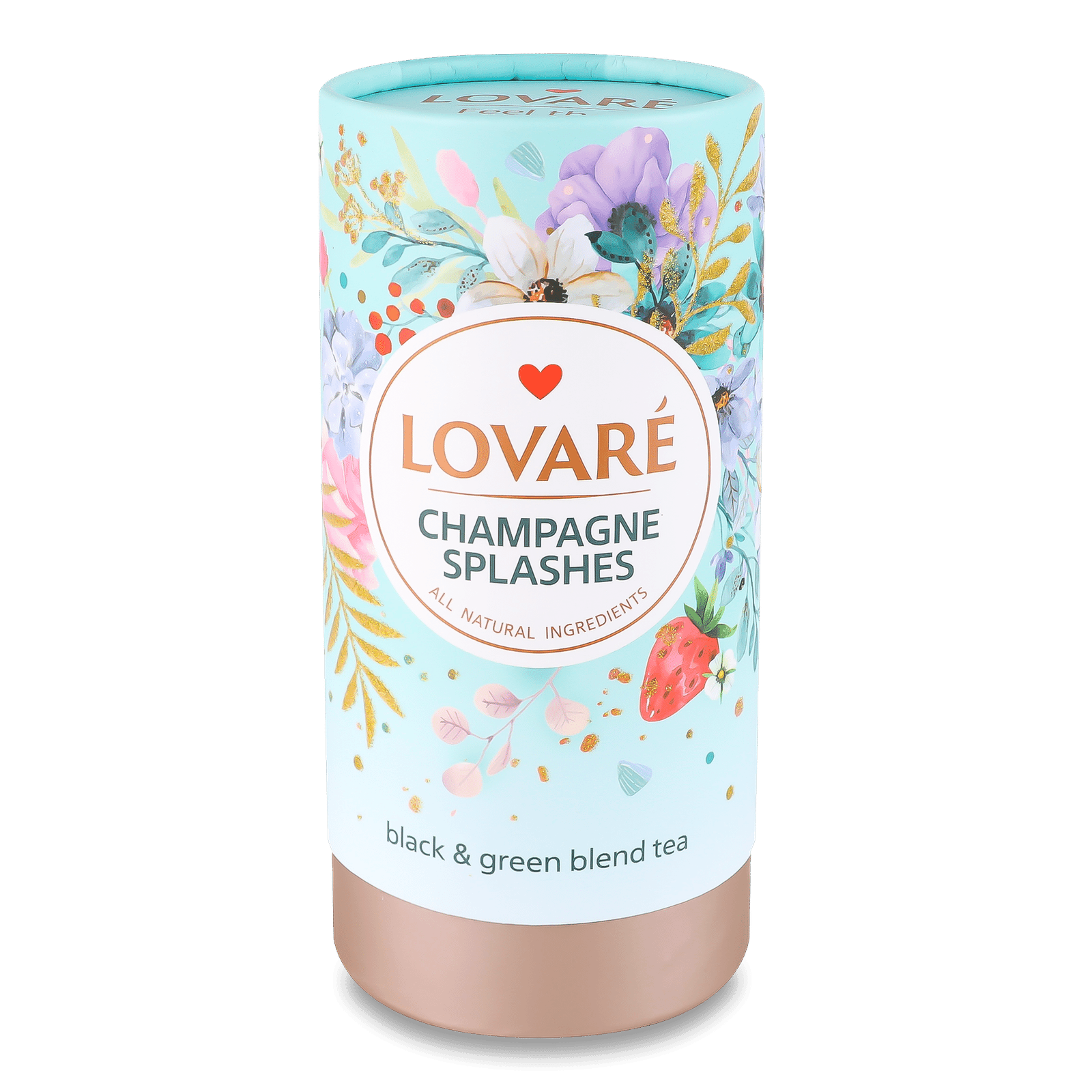 Чай чорний і зелений Lovare Champagne Splashes - 1