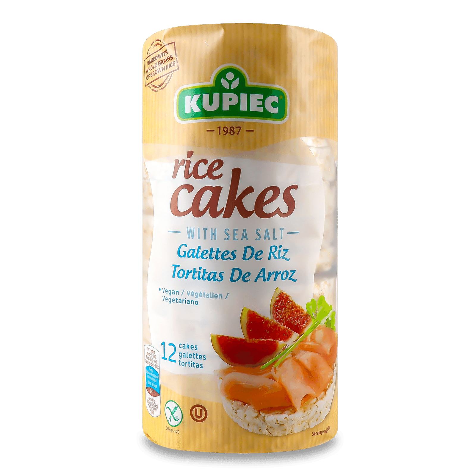 Хлібці Kupiec рисові з морською сіллю - 1