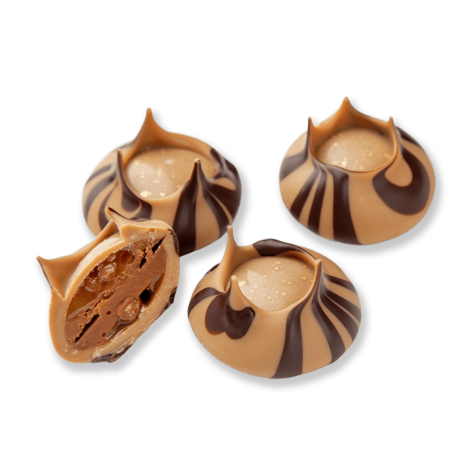 Цукерка шоколадна «Вулкан» Солона карамель - 1