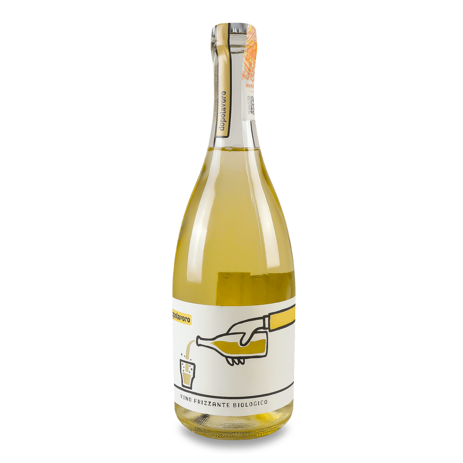 Вино ігристе Dopolavoro White organic semi - 1