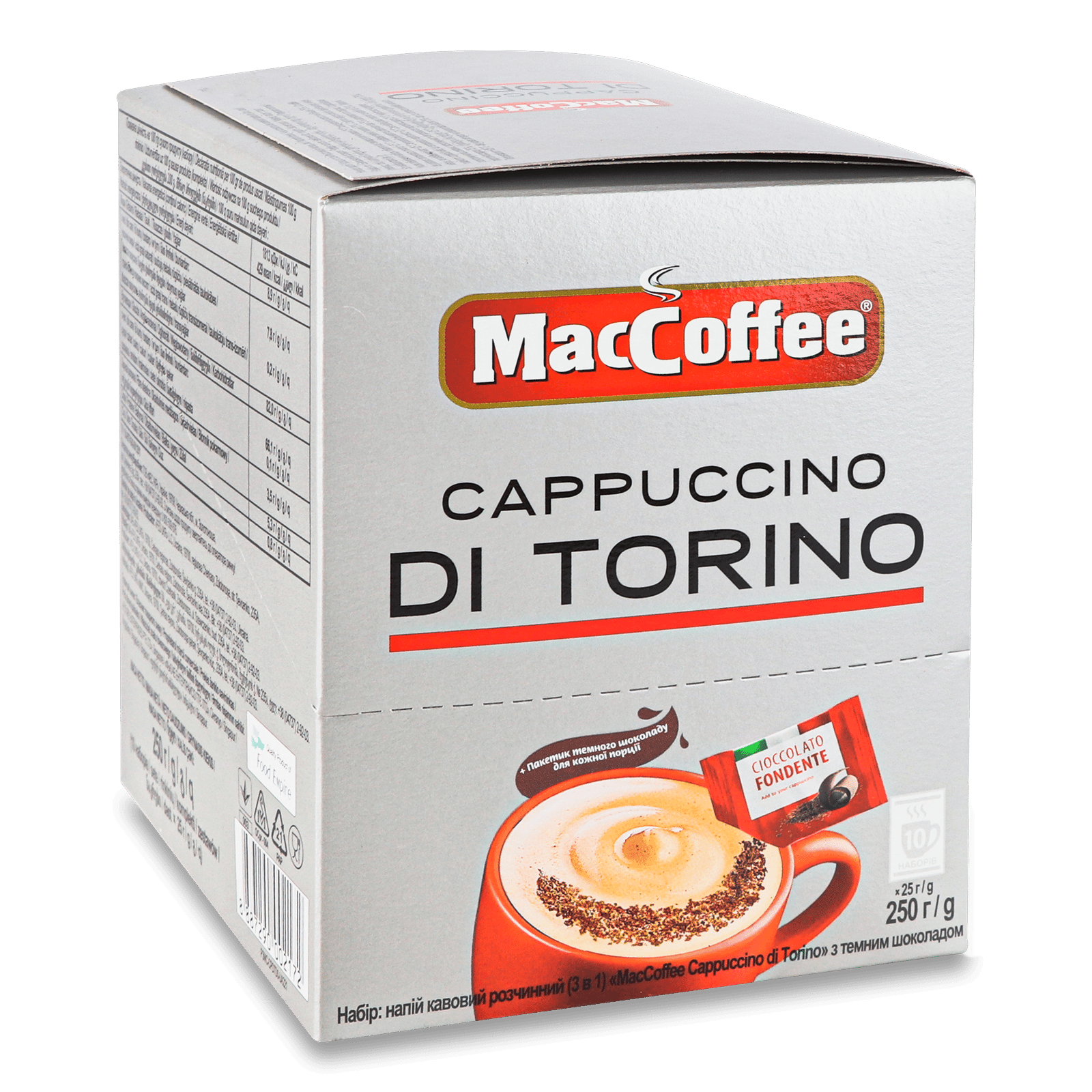 Напій кавовий MacCoffee Di Torino Cappuccino - 1