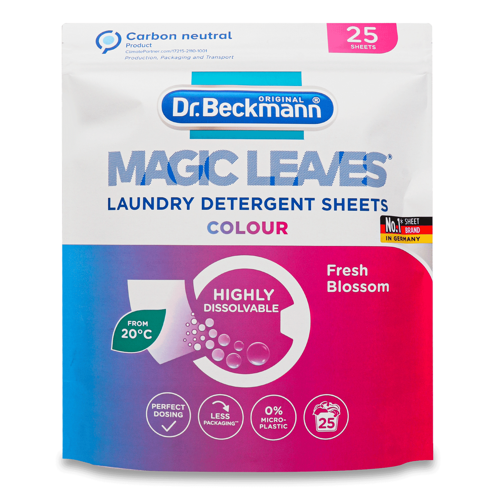 Серветки для прання Dr.Beckmann Magic Leaves Colour - 1