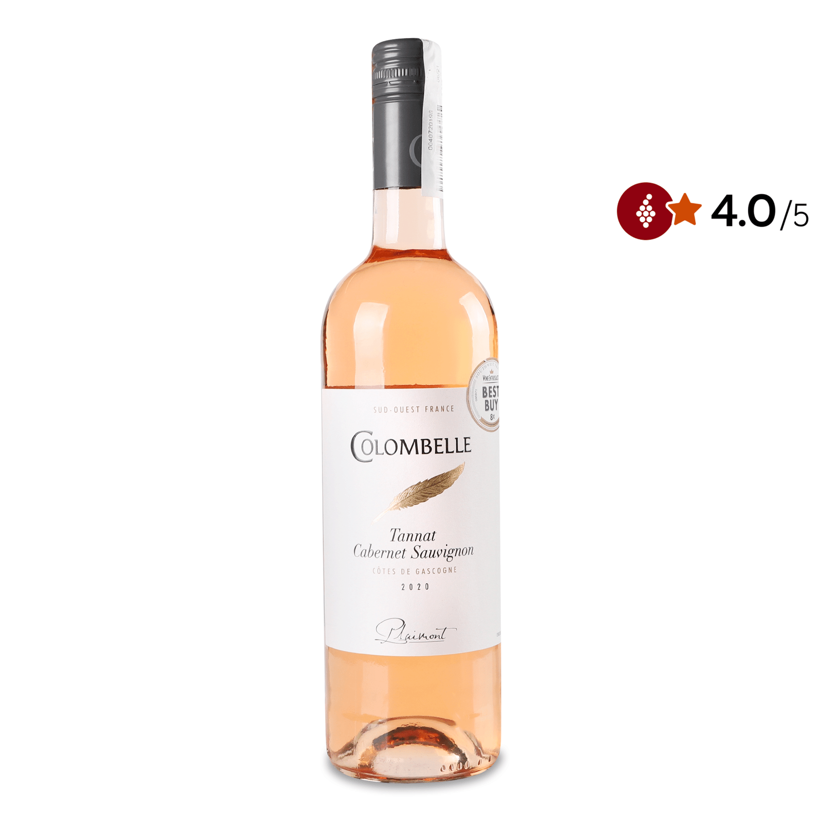 Вино Plaimont Colombelle Tannat-Cabernet rose - 1
