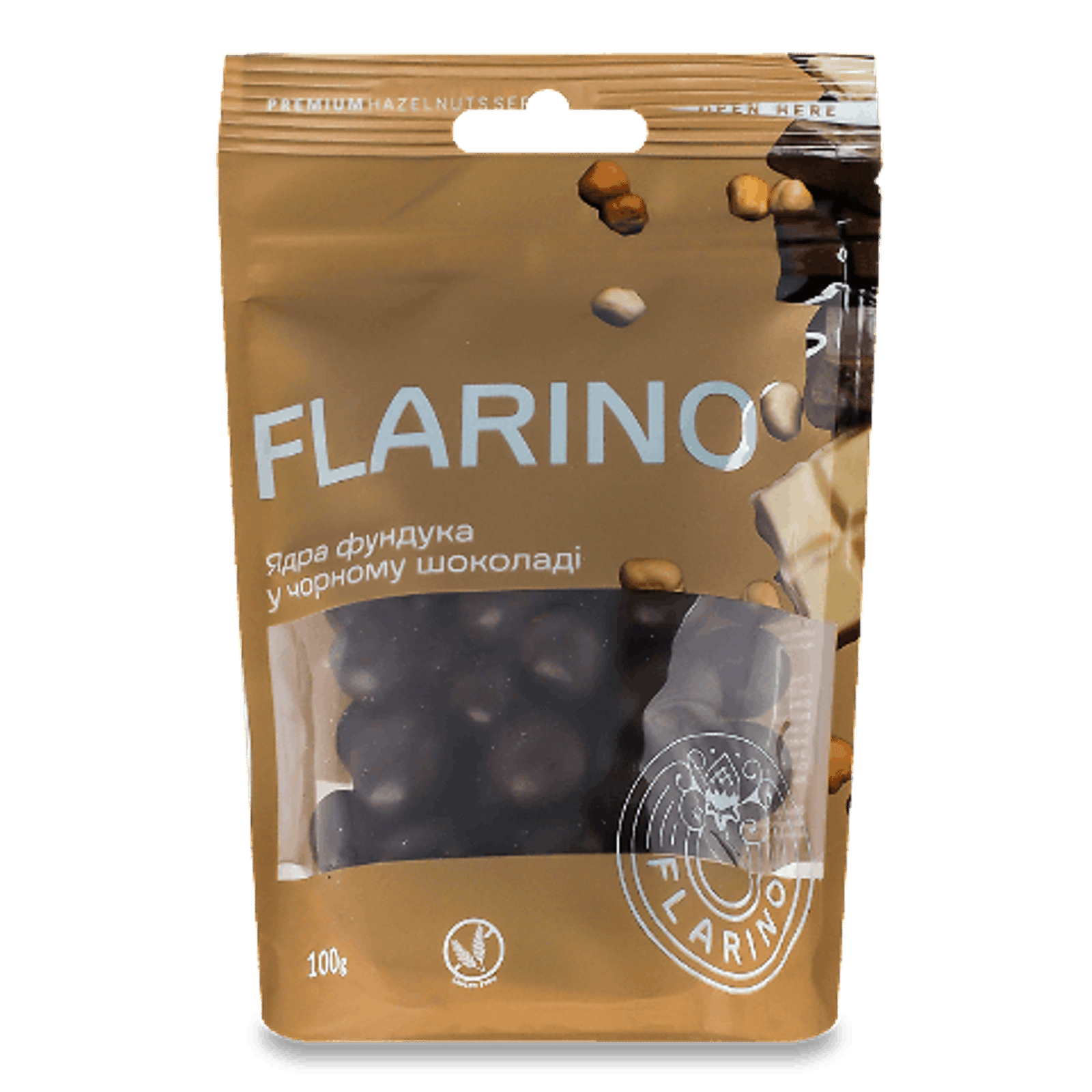 Фундук Flarino у чорному шоколаді - 1