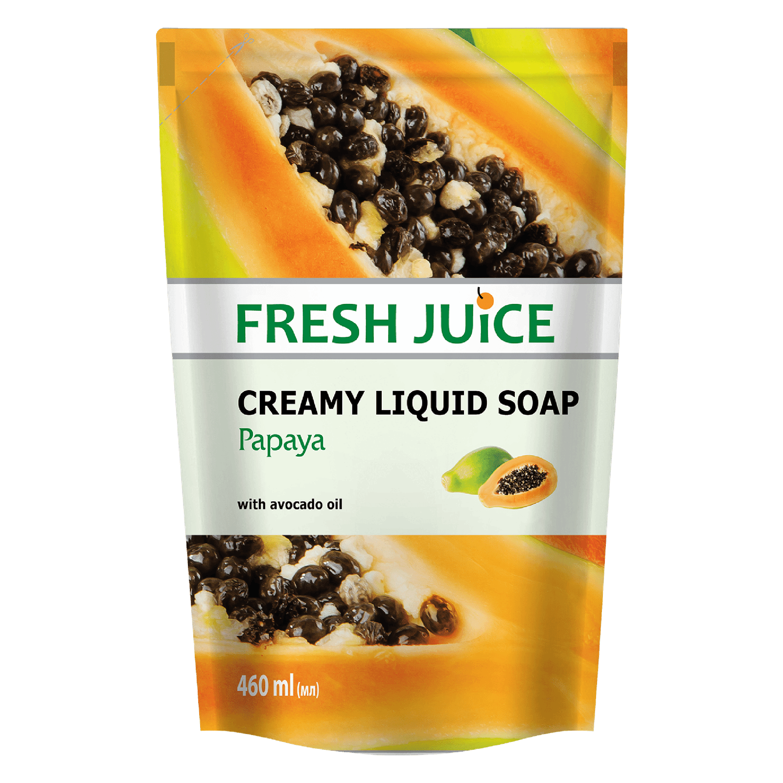 Мило рідке Fresh Juice «Папая» - 1