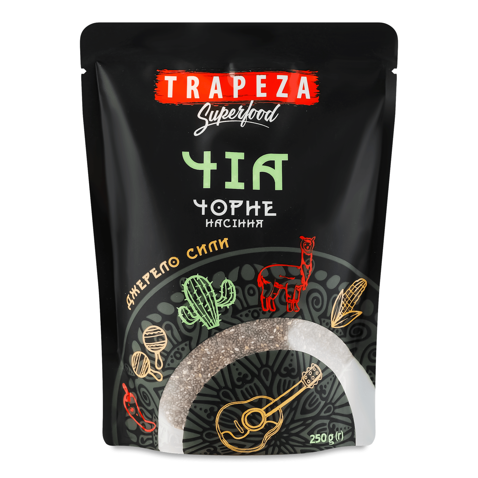 Насіння чіа Trapeza чорне - 1