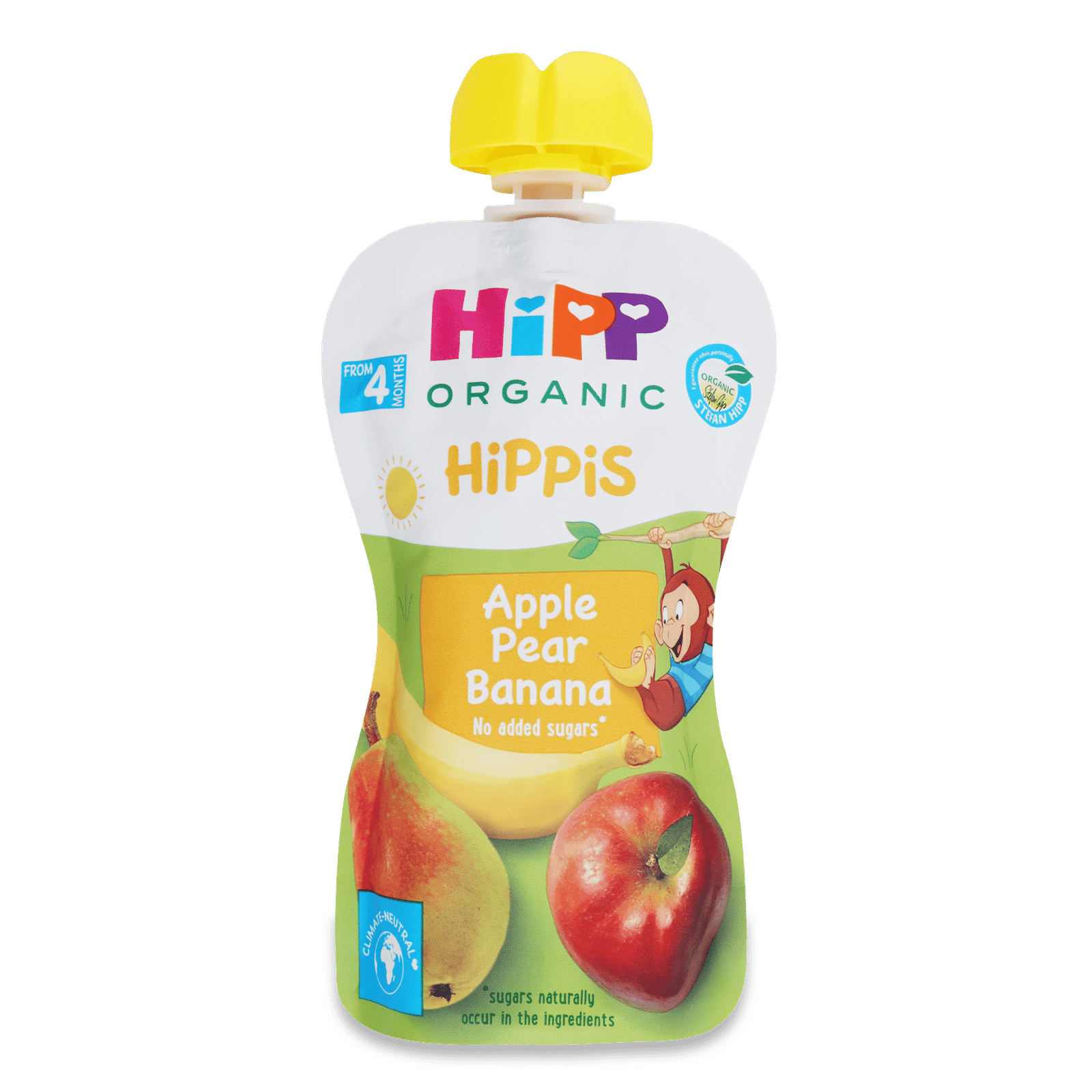 Пюре Hipp яблуко-груша-банан - 1