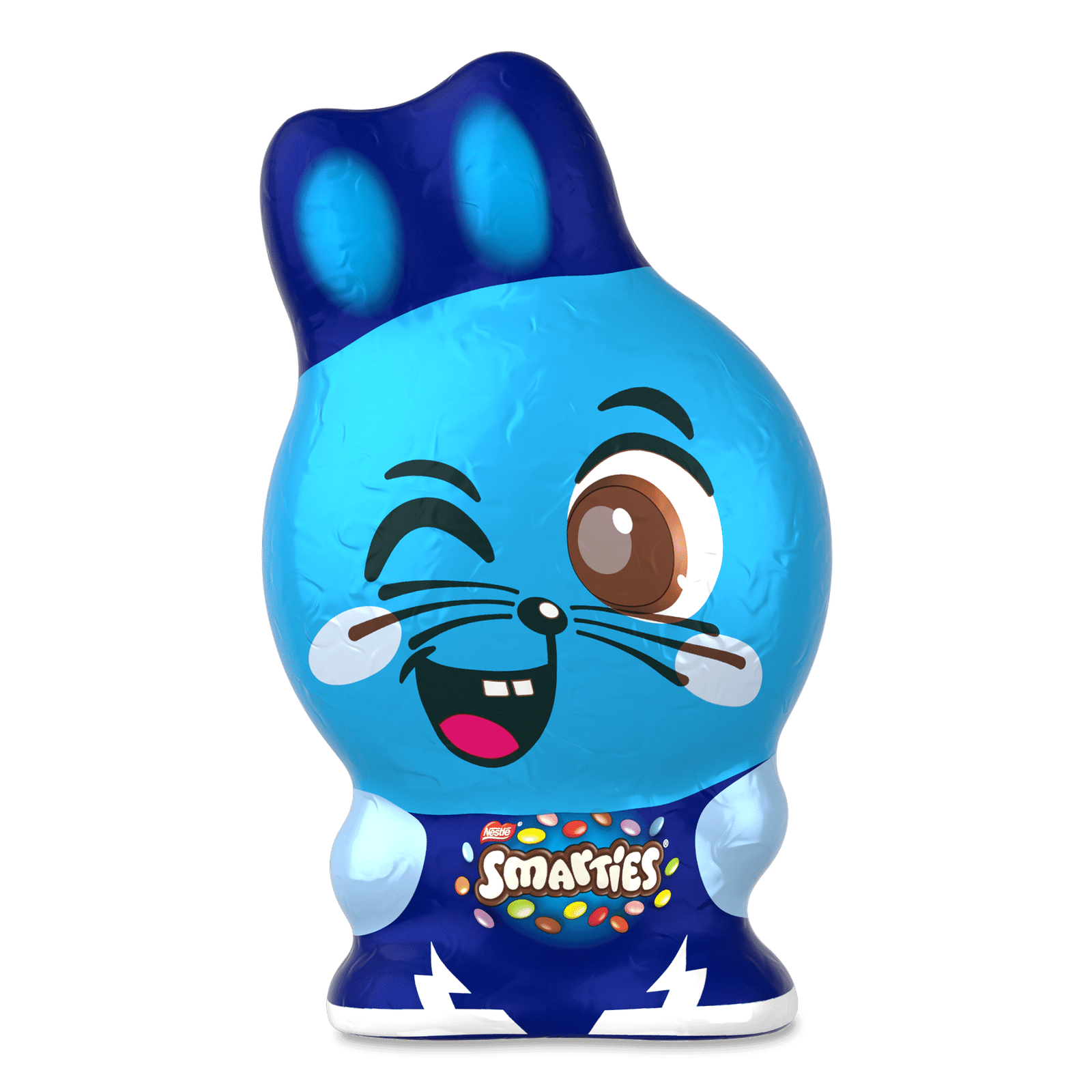 Фігурка Smarties Кролик з молочного шоколаду наповний драже - 1