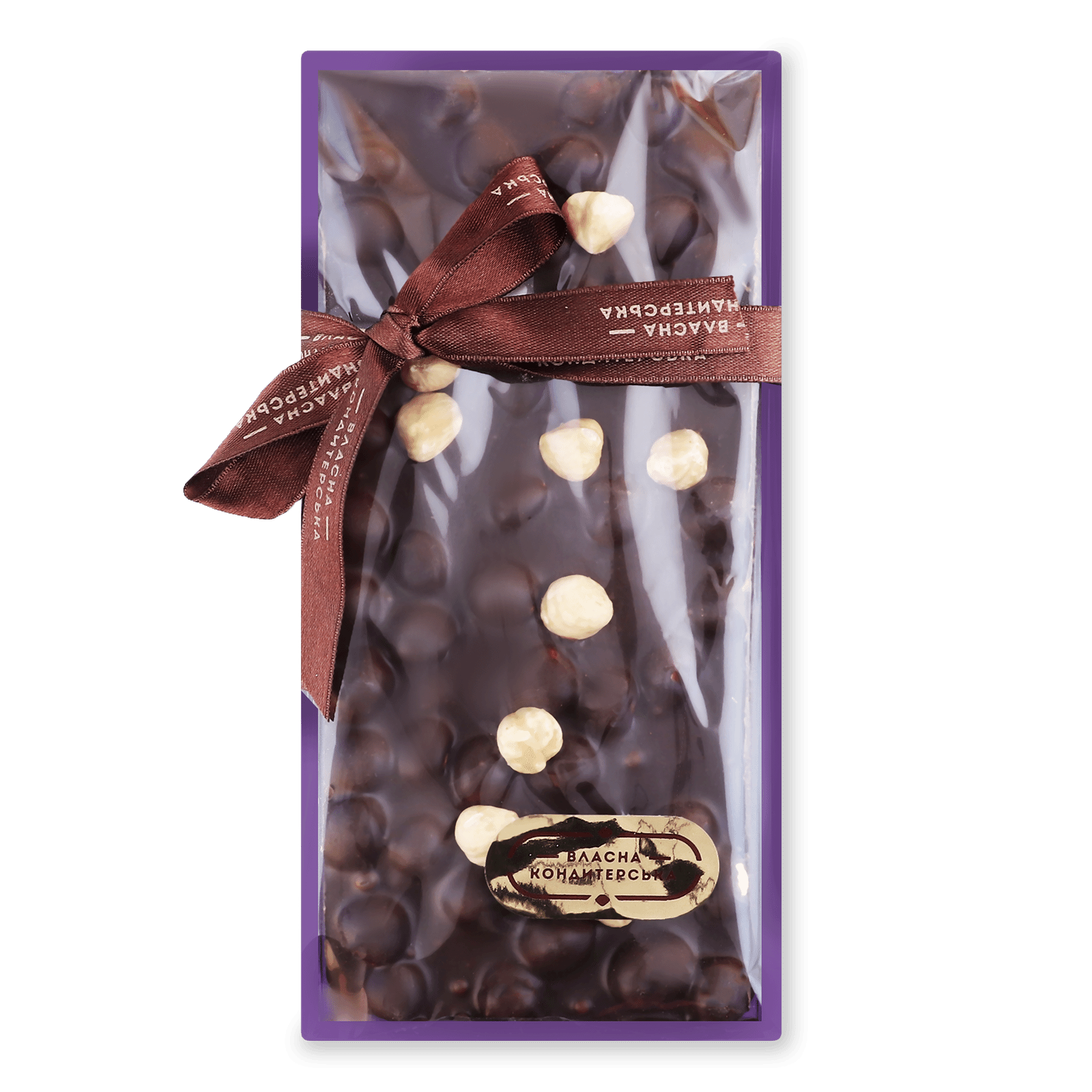 Шоколад чорний «Бельгійський» з фундуком - 1