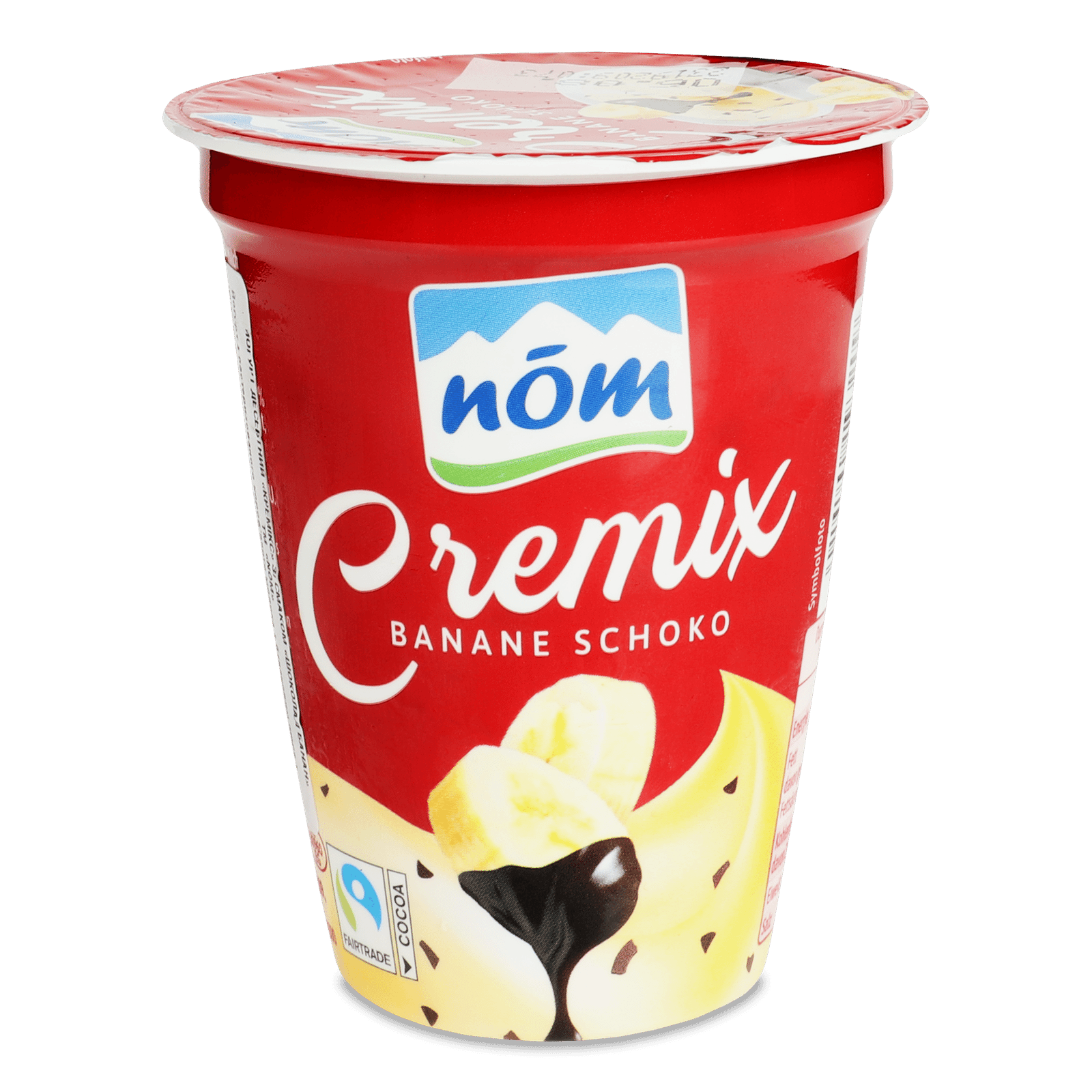 Йогурт десертний NOM Кремікс Банан-шоколад 7% - 1