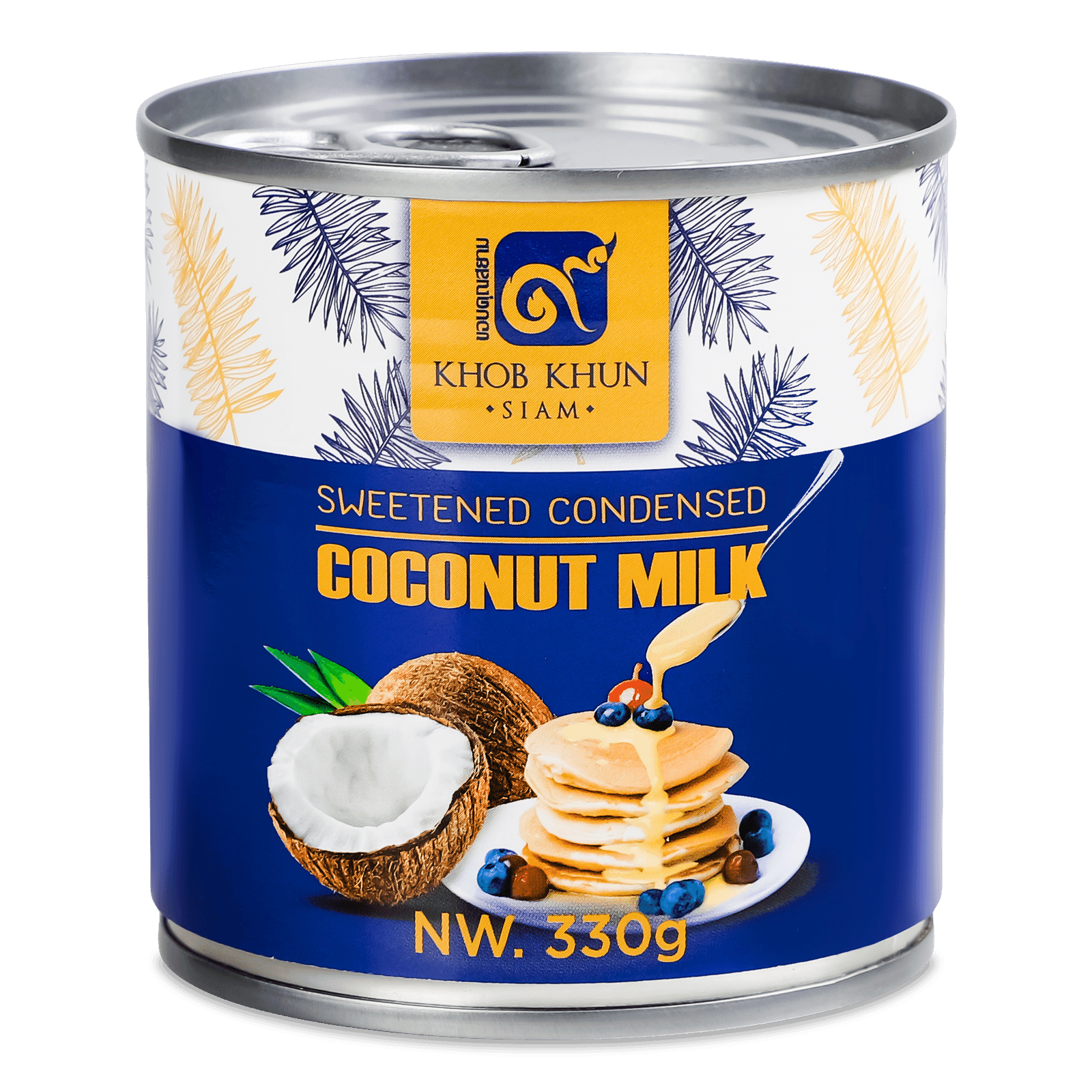 Молоко кокосове Khob Khun Siam згущене - 1