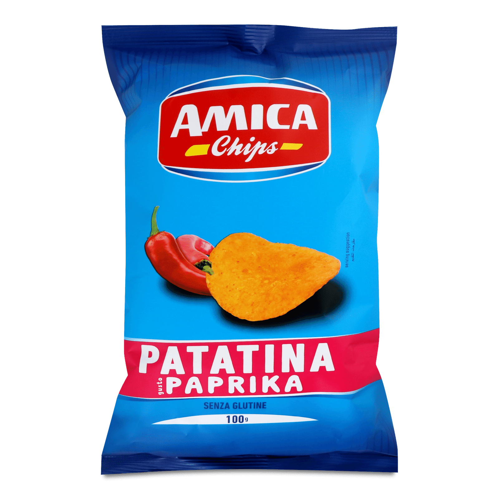Чипси Amica картопляні зі смаком паприки - 1