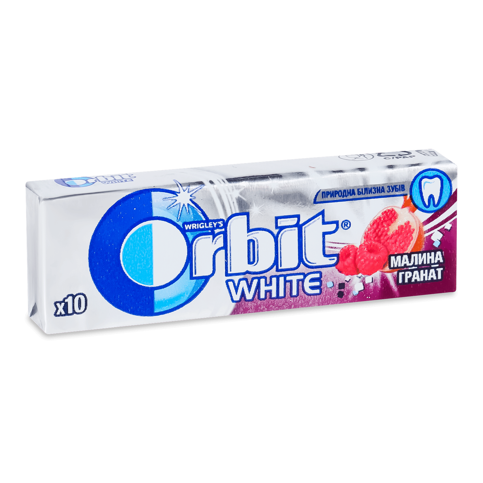Гумка жувальна Orbit White малина-гранат - 1