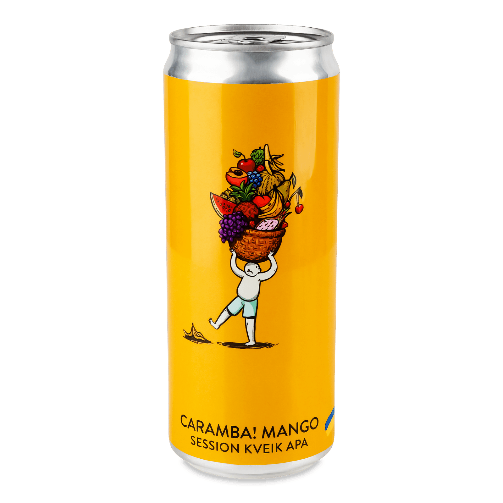 Пиво Varvar Caramba Mango світле нефільтроване з/б - 1