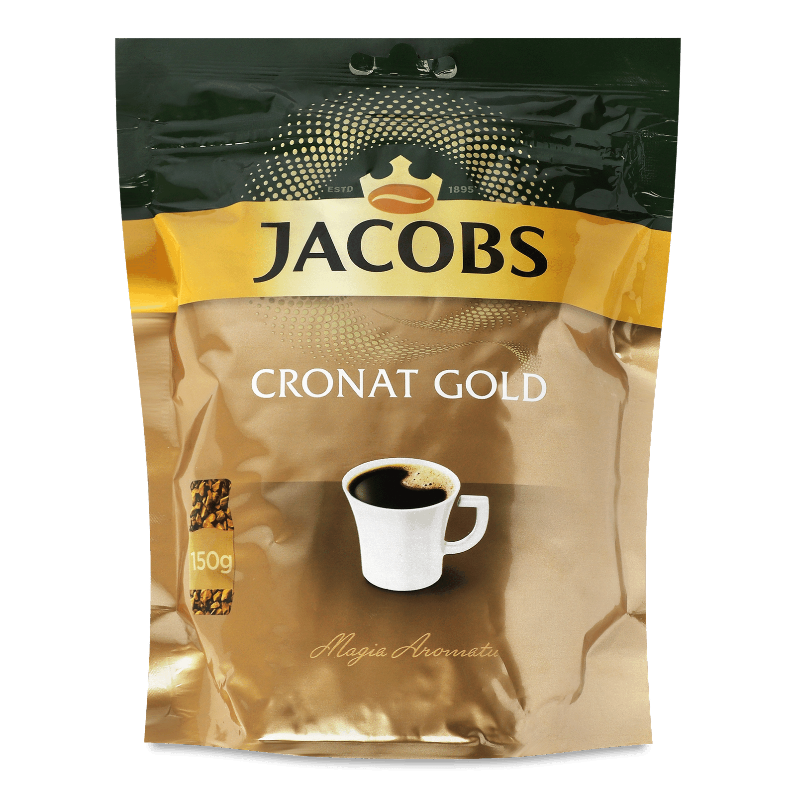 Кава розчинна Jacobs Cronat Gold натуральна сублімована - 1
