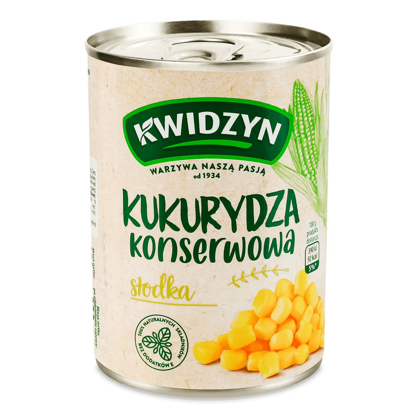 Кукурудза цукрова Kwidzyn консервована - 1