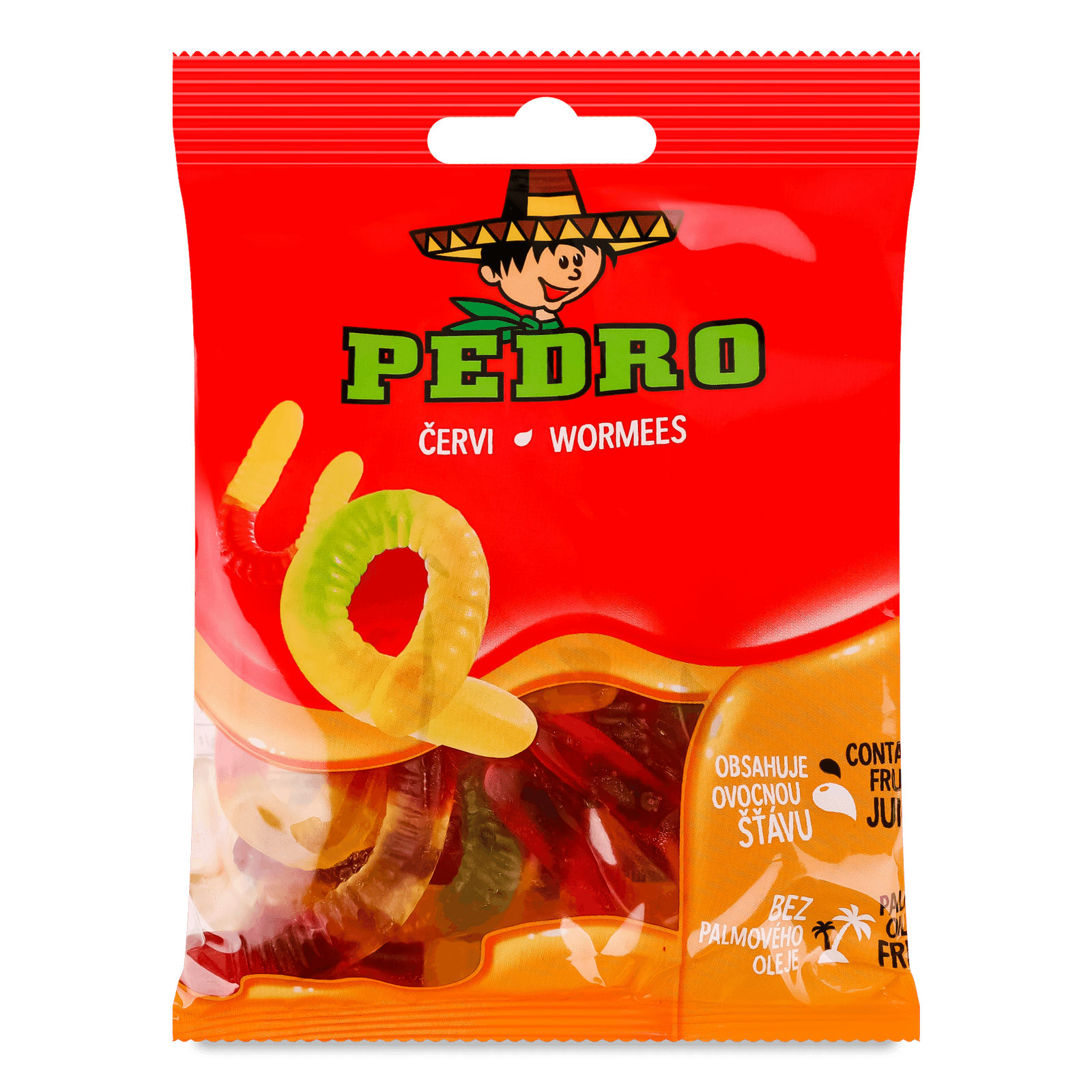 Цукерки Pedro «Черв'ячки» жувальні - 1