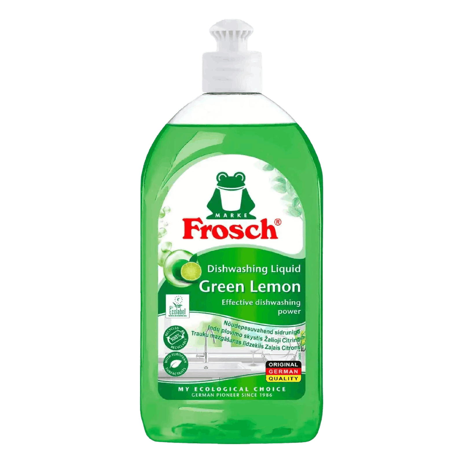 Засіб миючий Frosch Зелений Лимон - 1