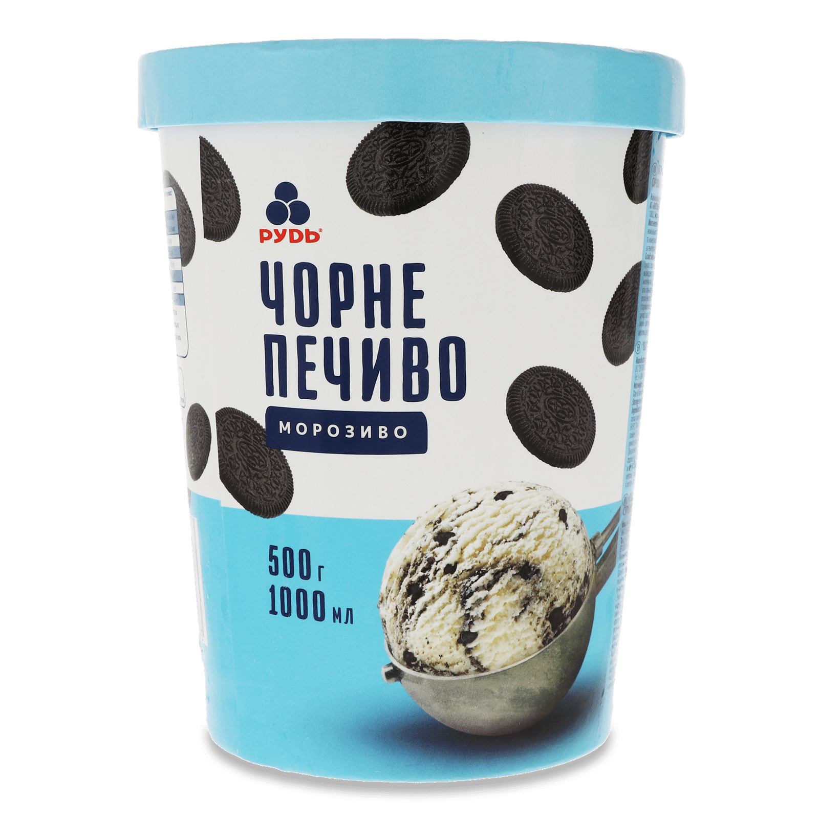 Морозиво «Рудь» «Чорне печиво» - 1
