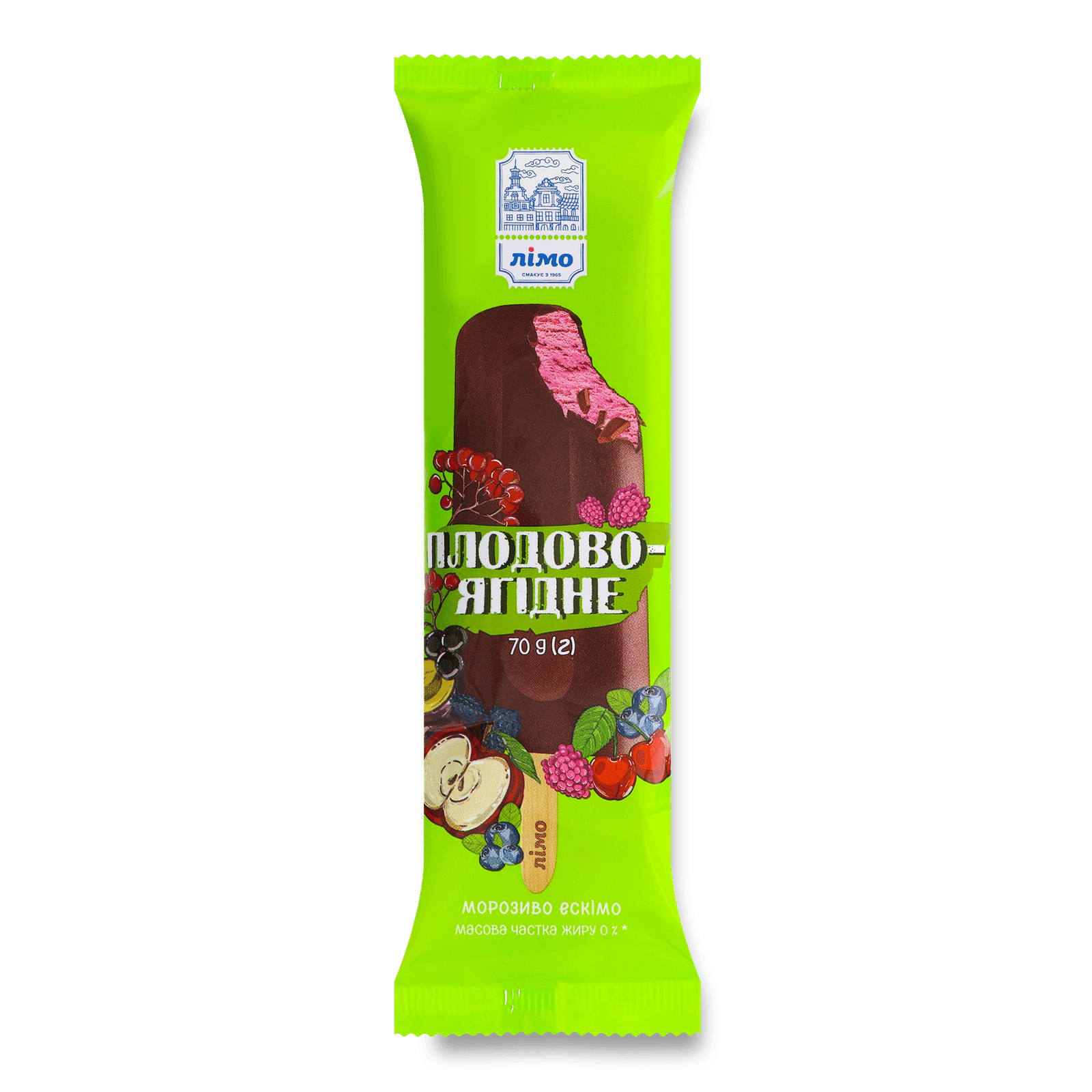 Морозиво «Лімо» плодово-ягідне в глазурі ескімо - 1