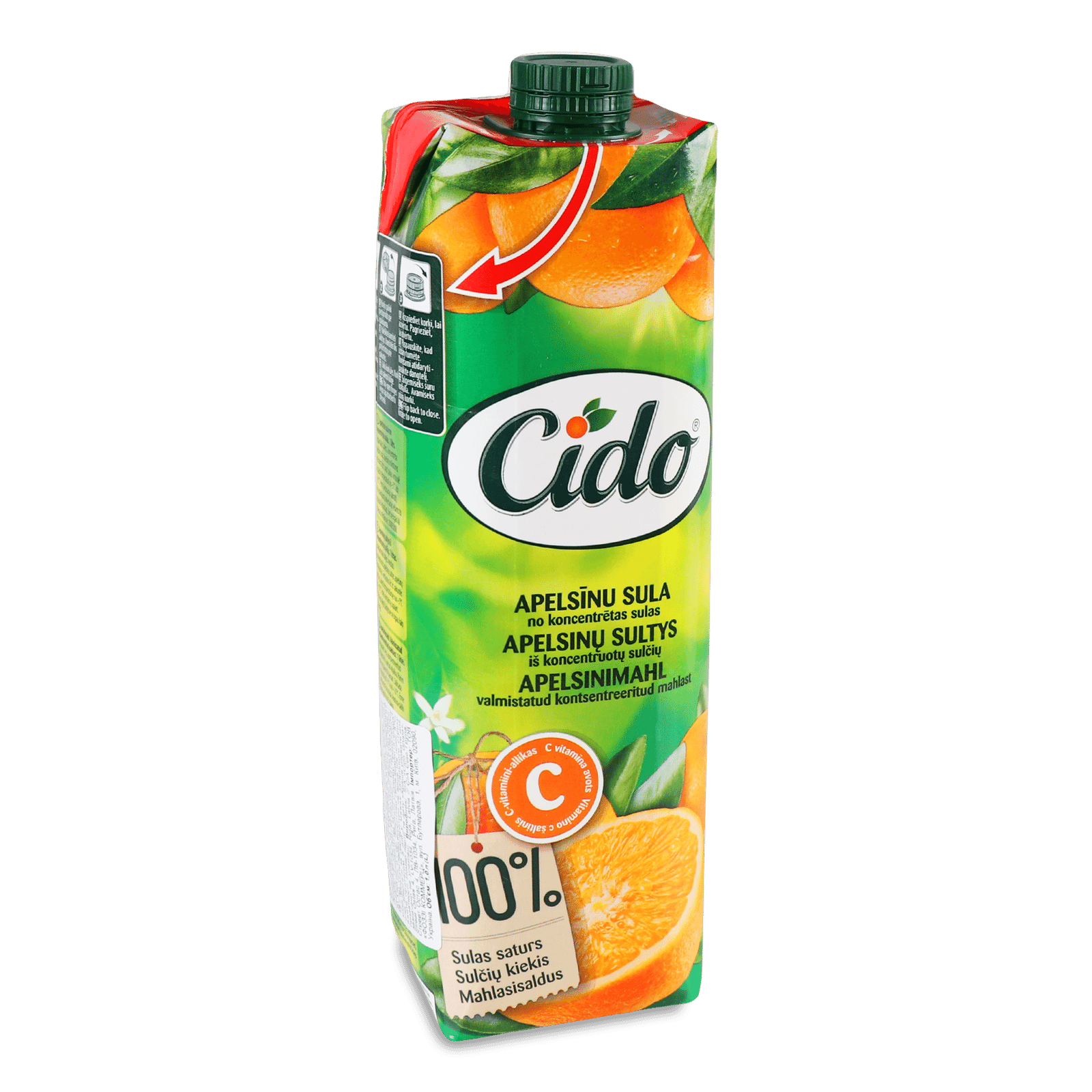 Сік Cido апельсиновий - 1