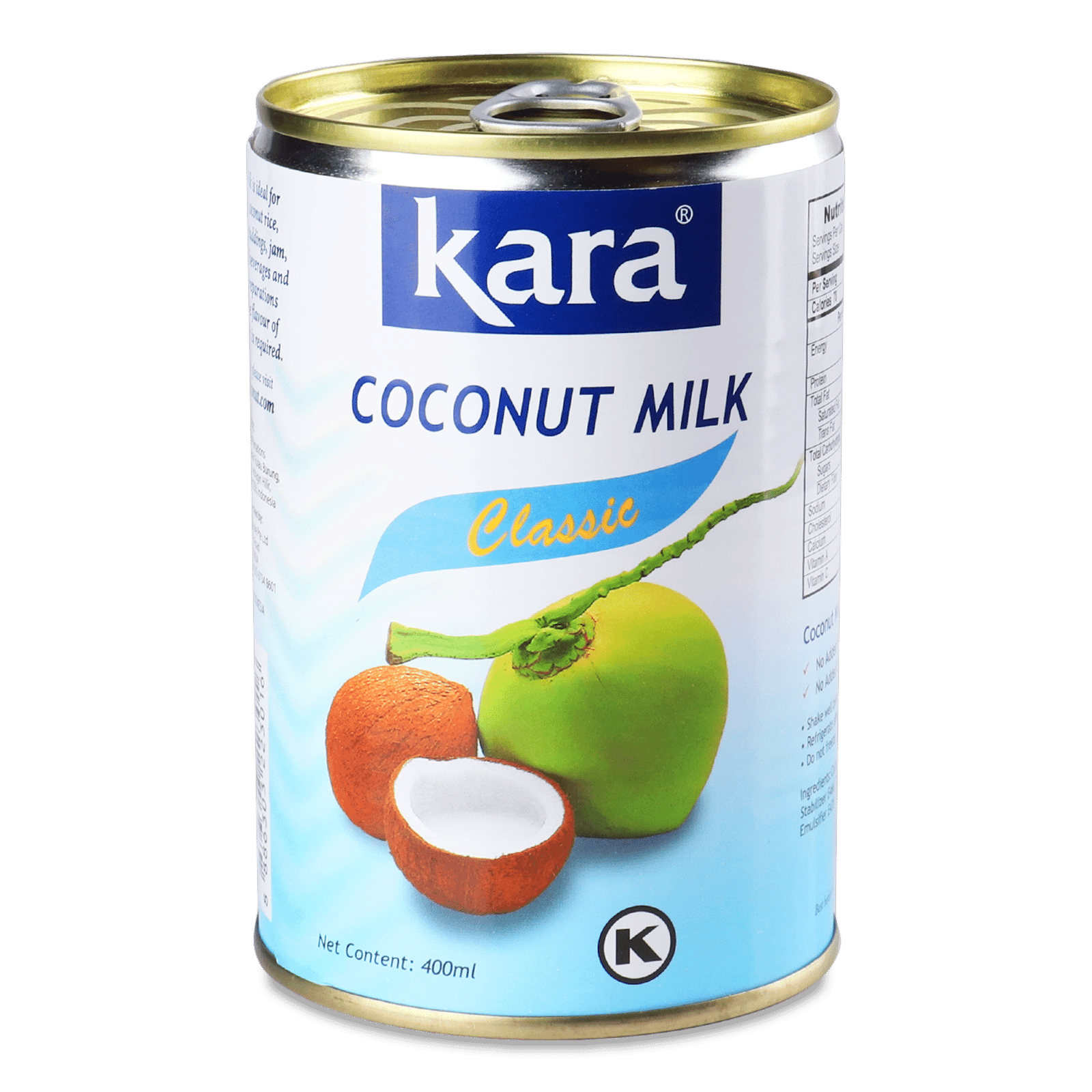 Молоко кокосове Kara 17% - 1