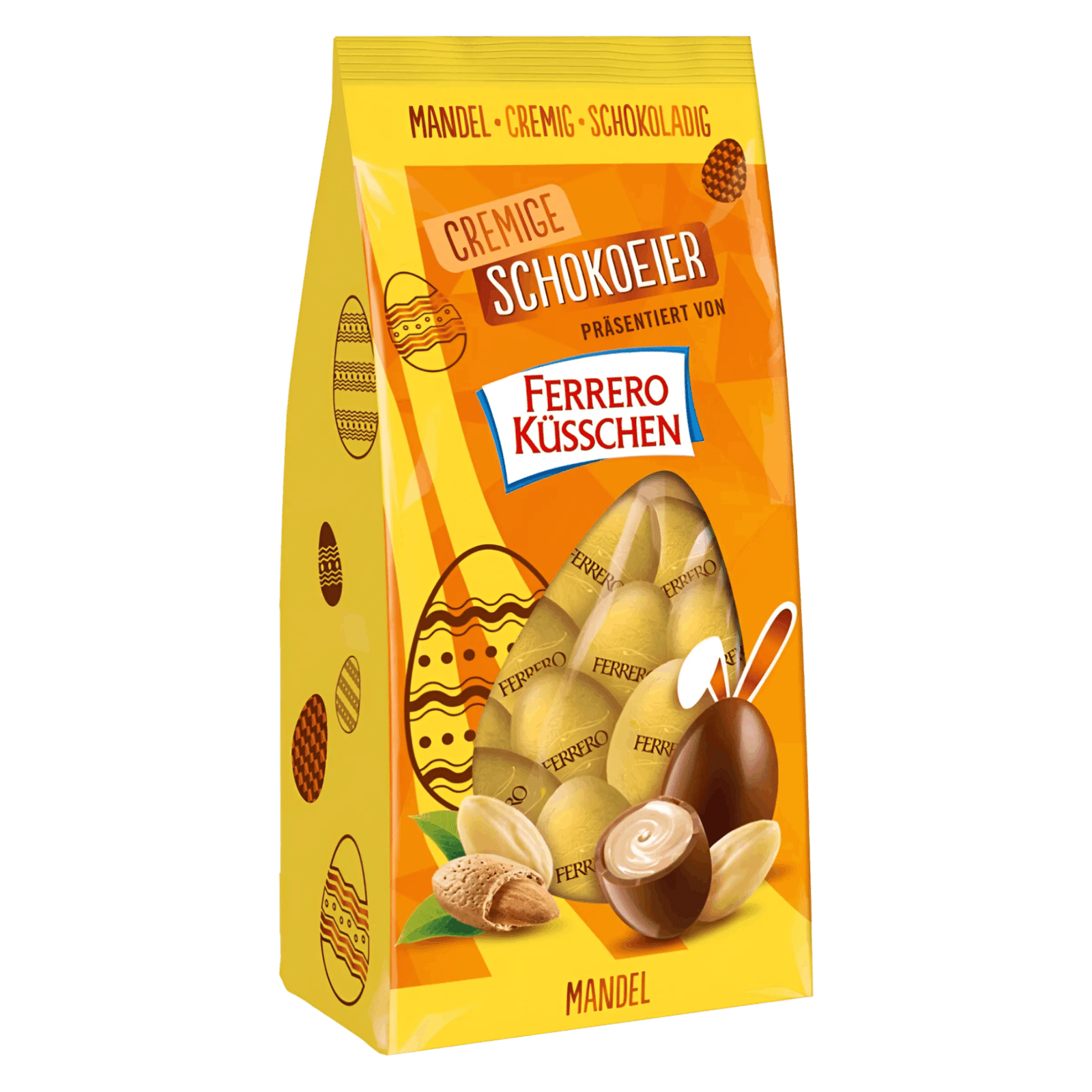 Цукерки Ferrero Kusschen Cremige яйця з мигдалевим кремом - 1