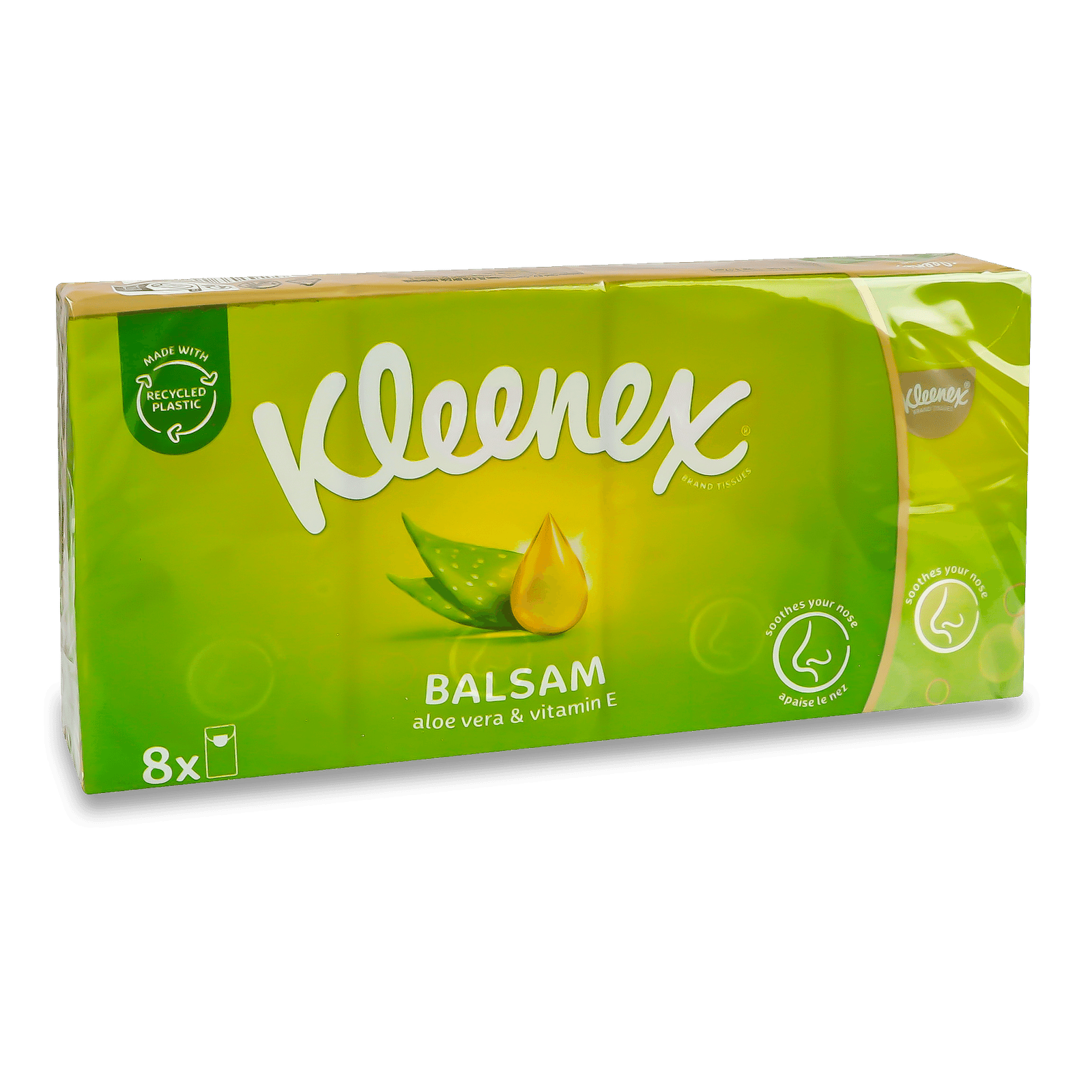 Хустинки гігієнічні Kleenex бальзам - 1