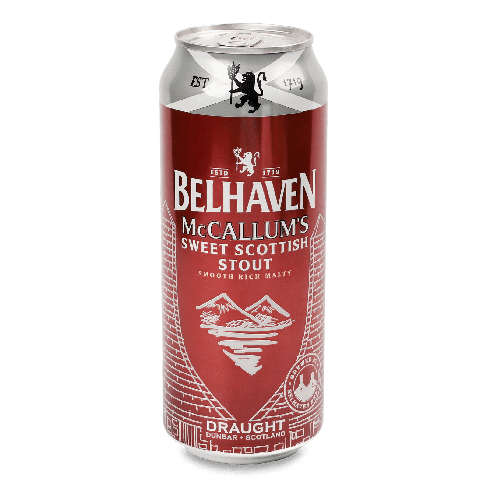 Пиво Belhaven McCallum's Stout темне з/б - 1