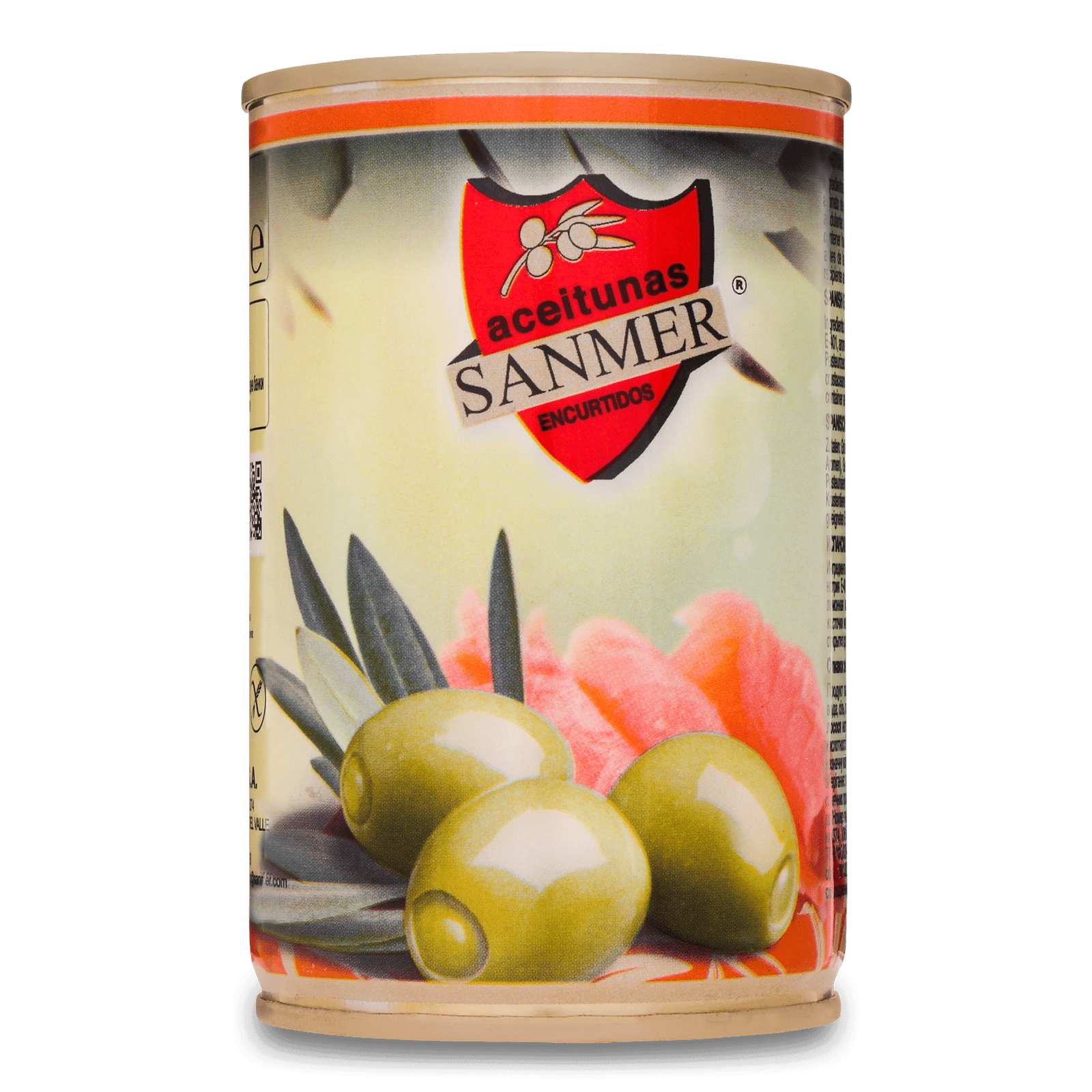 Оливки Sanmer зелені начинені пастою з лосося - 1