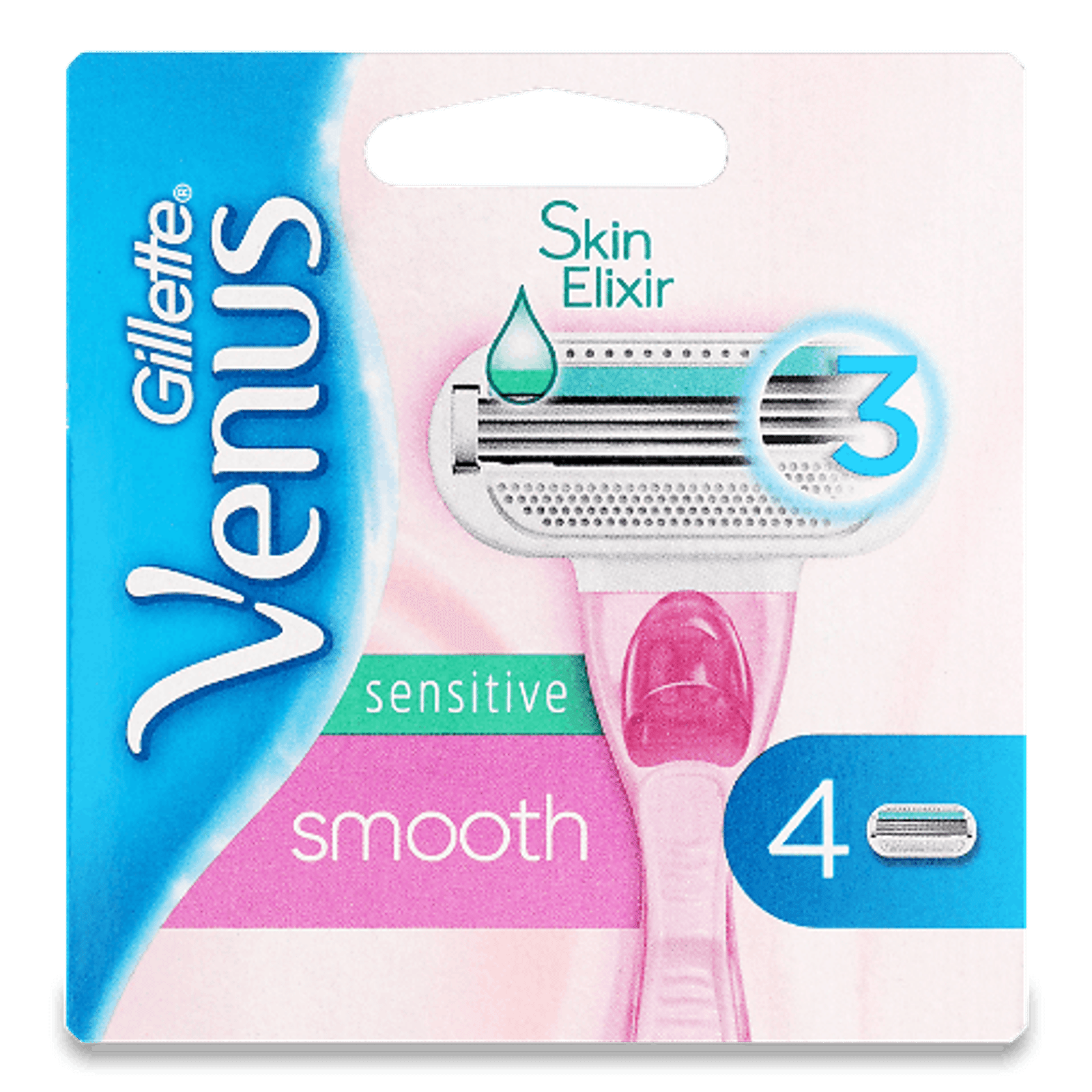 Касети для гоління Venus Smooth Sensitive - 1